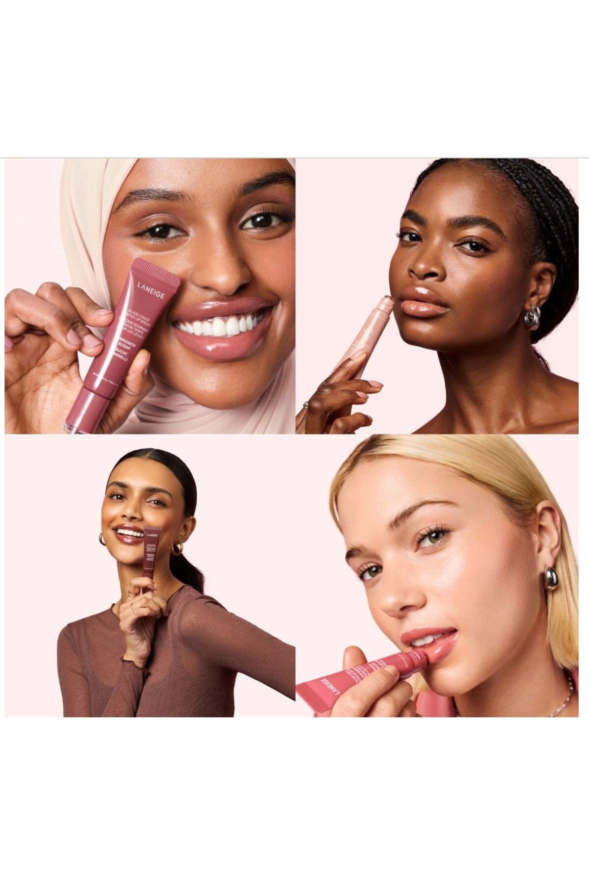 براق کننده لب GLAZE CRAZE TINTED سرم رنگ هلو گلاسور Laneige
