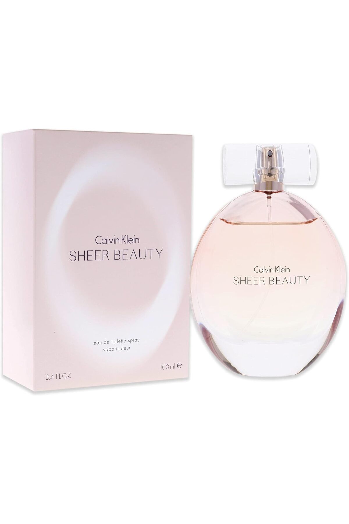 Calvin Klein-Calvin Klein Sheer Beauty Perfume for Women Eau De Toilette 100ML 3