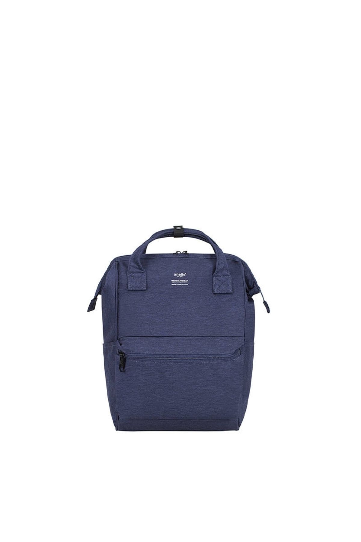 ANELLO-Women's Blue Backpack Anello Small Kuchigane 1