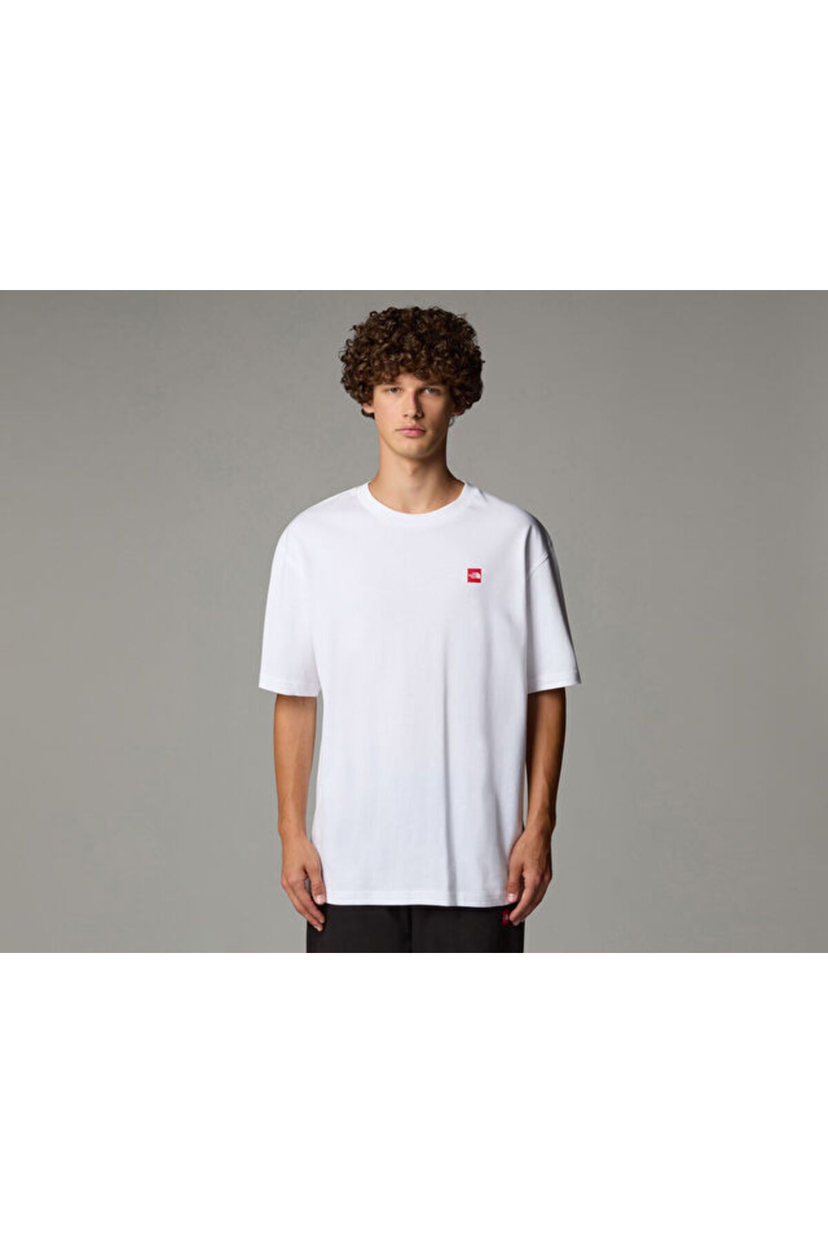 THE NORTH FACE-U Axys Oversized S/S Tee Men's Casual T-Shirt Nf0A8C1Rfn41 White 3