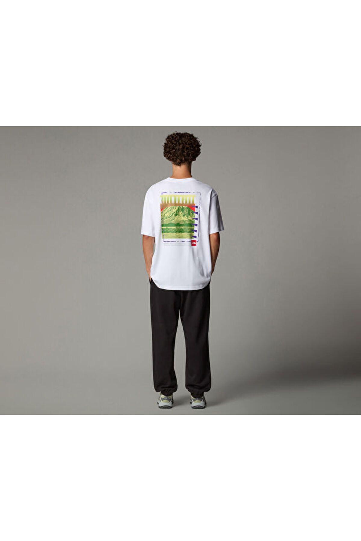 THE NORTH FACE-U Axys Oversized S/S Tee Men's Casual T-Shirt Nf0A8C1Rfn41 White 5