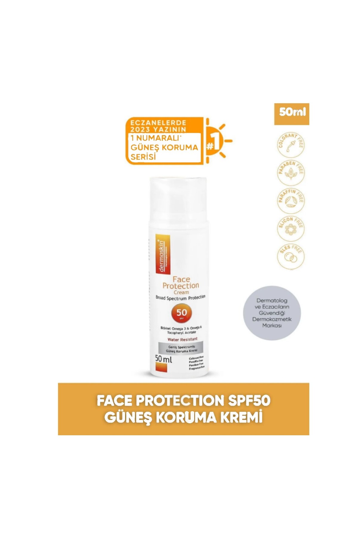 Dermoskin Güneş Koruyucu Protection Dermoskin Güneş Koruyucu Face — NVMKJHR1007631