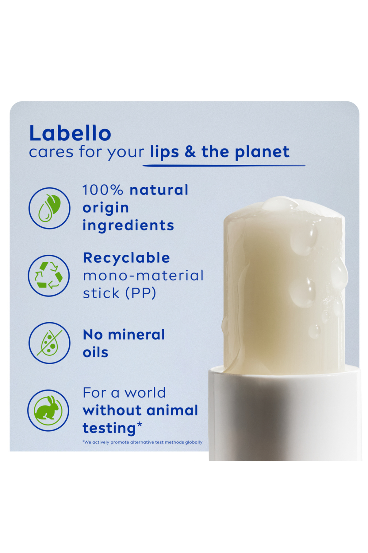 LABELLO-Lip Care, Moisturizing Lip Balm, Original with Shea Butter, 4.8g, Pack of 2 6