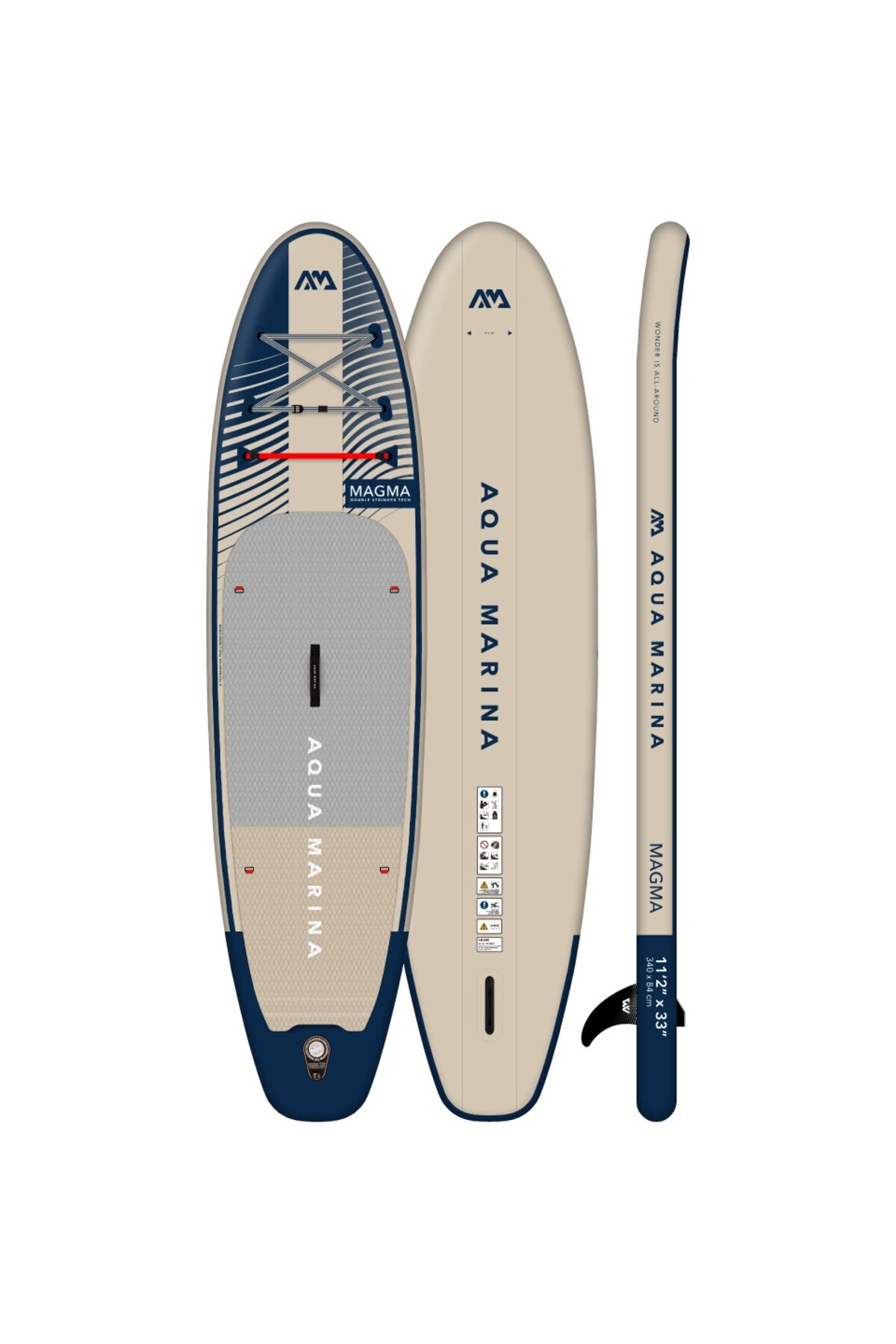Porte-paddle En Néoprène Avec Fermeture Velcro - Pour SUP, Taille 15x10 Cm, Unisexe Adulte