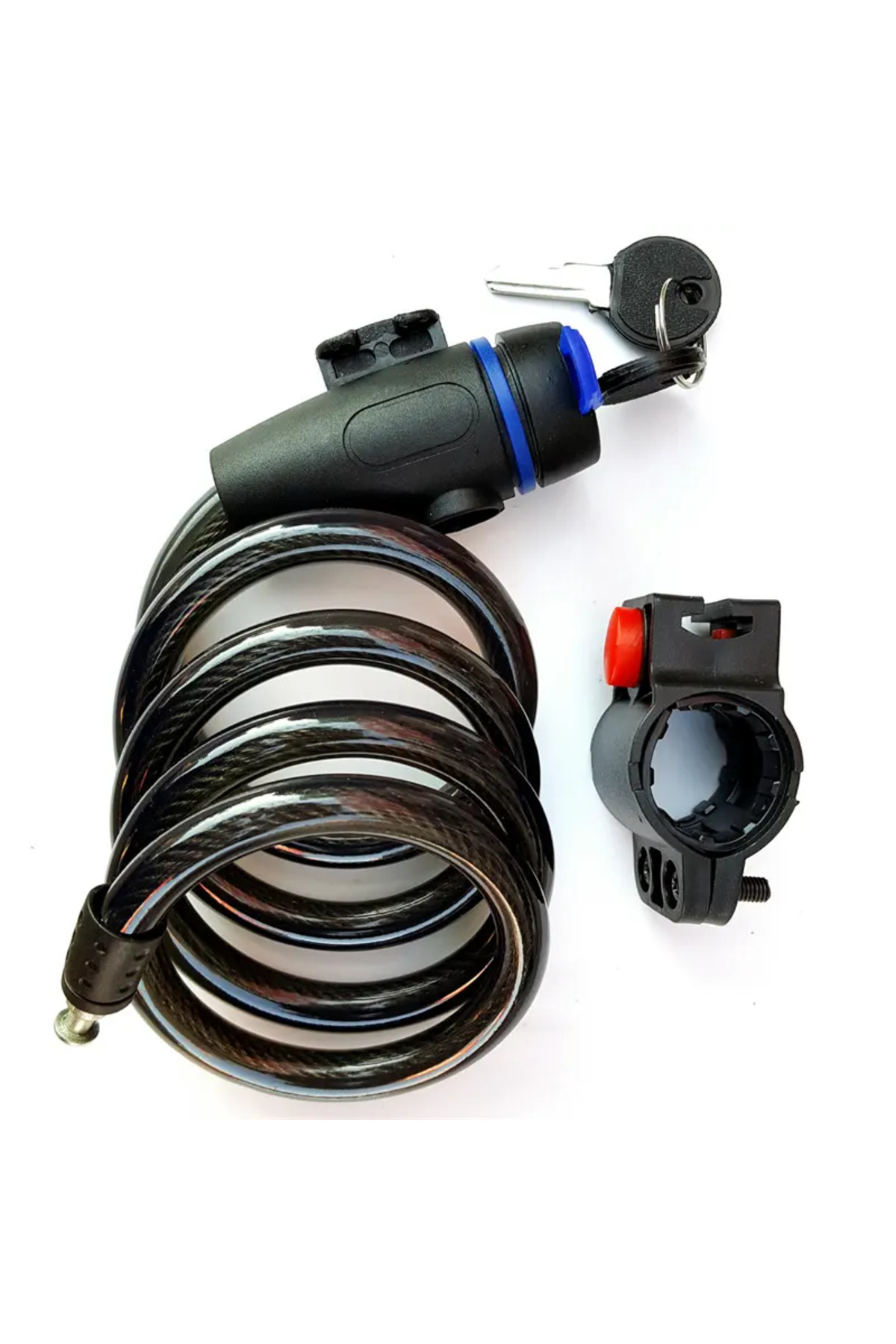 DUHALINE Yüksek Güvenlikli Çelik Kilit – Bisiklet Motosiklet Scooter ve Bebek Arabası İçin Dayanıklı Koruma fotoğrafı 2 (önizleme)