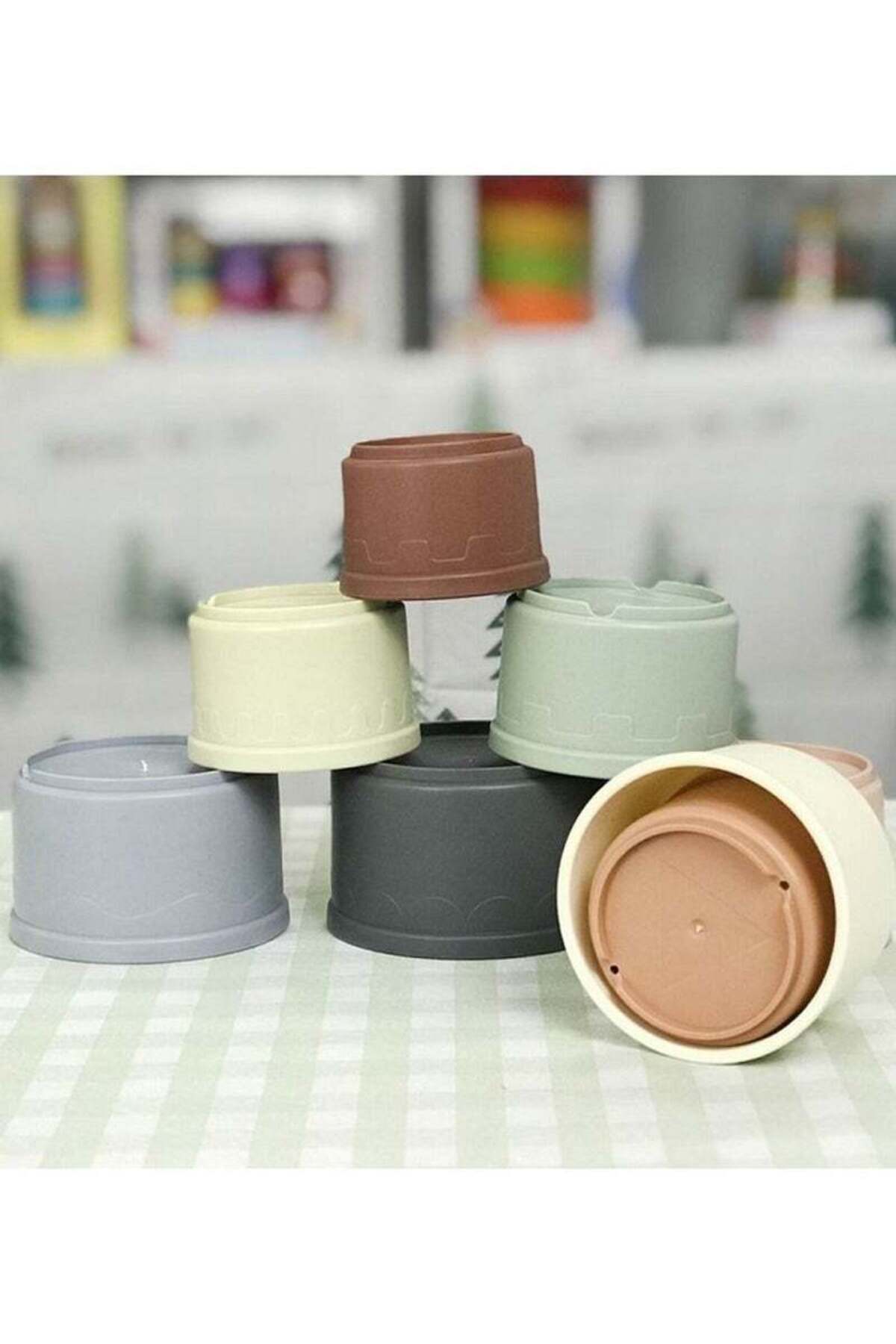 Generic-8-Piece Colorful Educational Cups 4