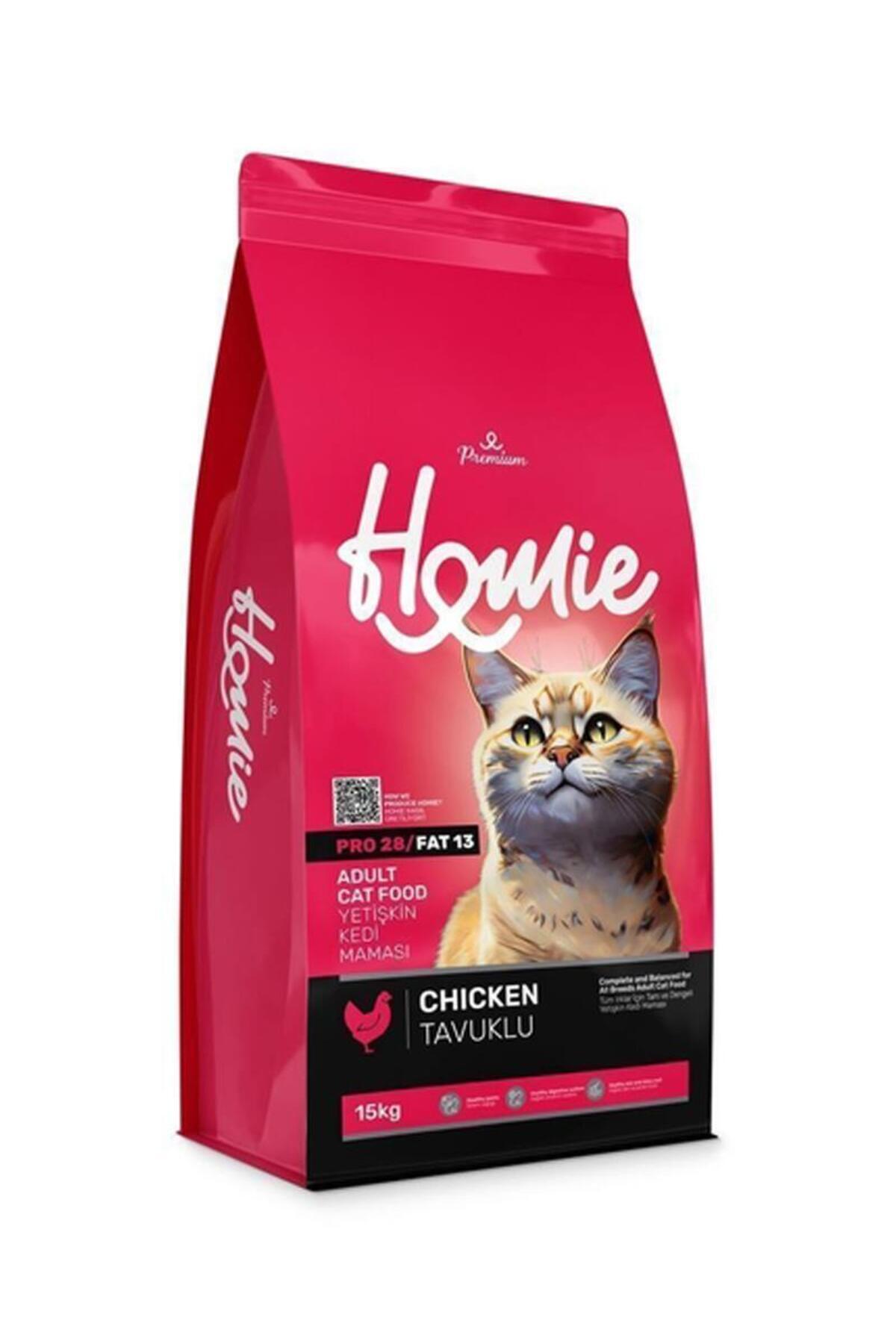 Homie Tavuklu Yetişkin Kedi Maması 15 kg