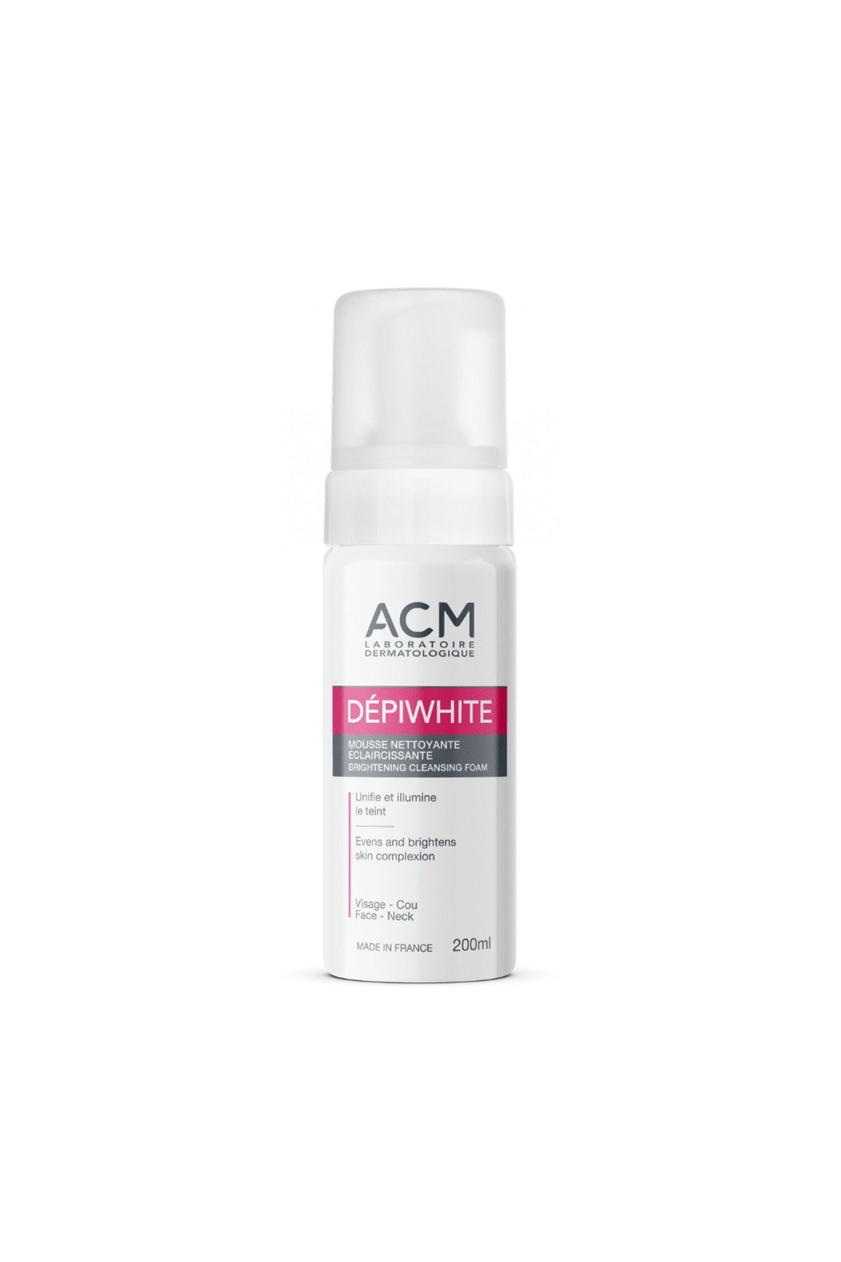 ACM-DEPIWHITE BRIGHT CLEANSING FOAM 200 ML 1