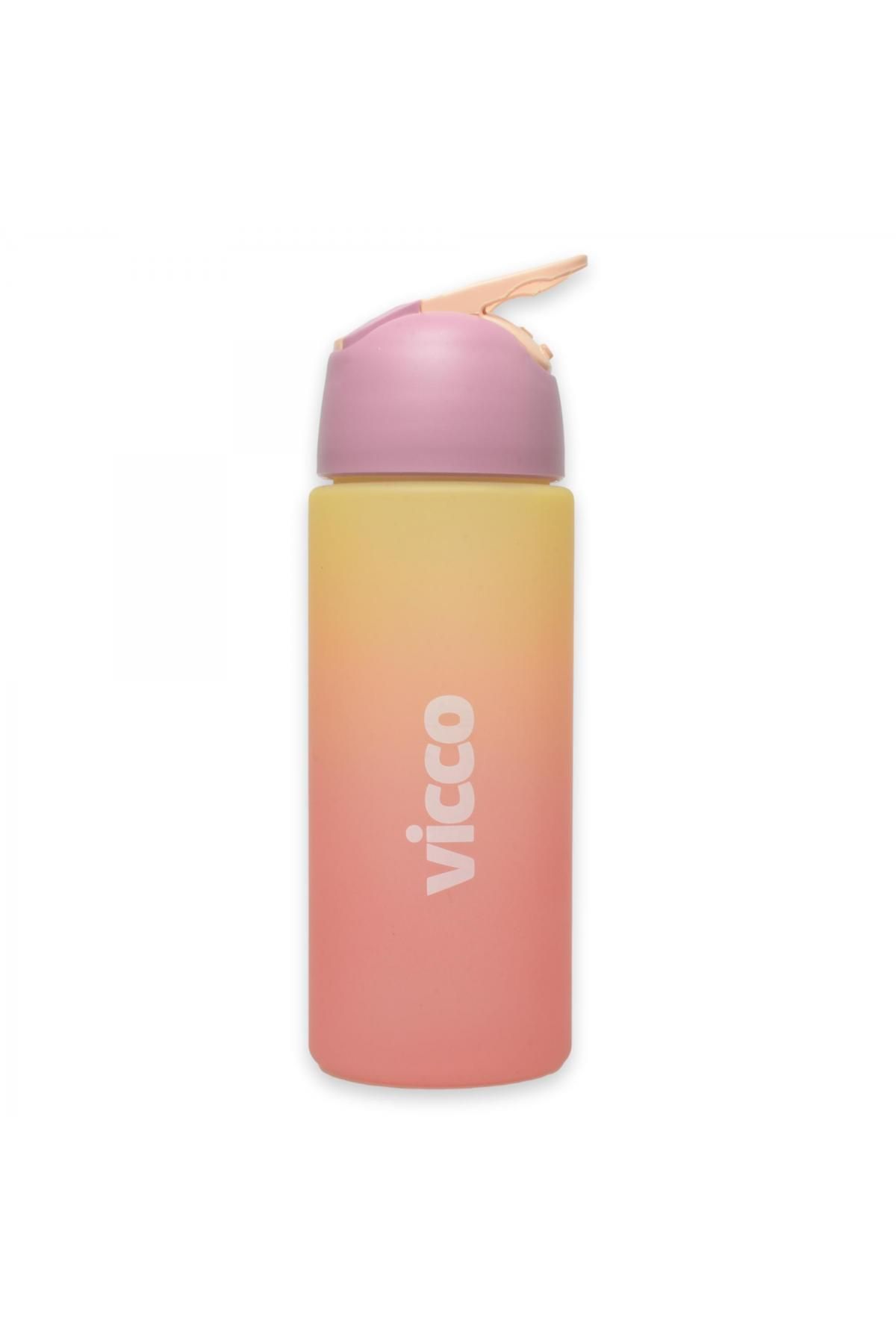 Vicco-Water Flask - Tritan Quick Flask 500ml Pink, Locking Lid 1