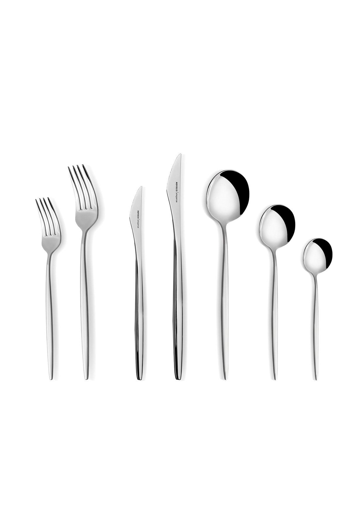 Karaca New Porto Besteckset für 12 Personen, 84 Teiliges