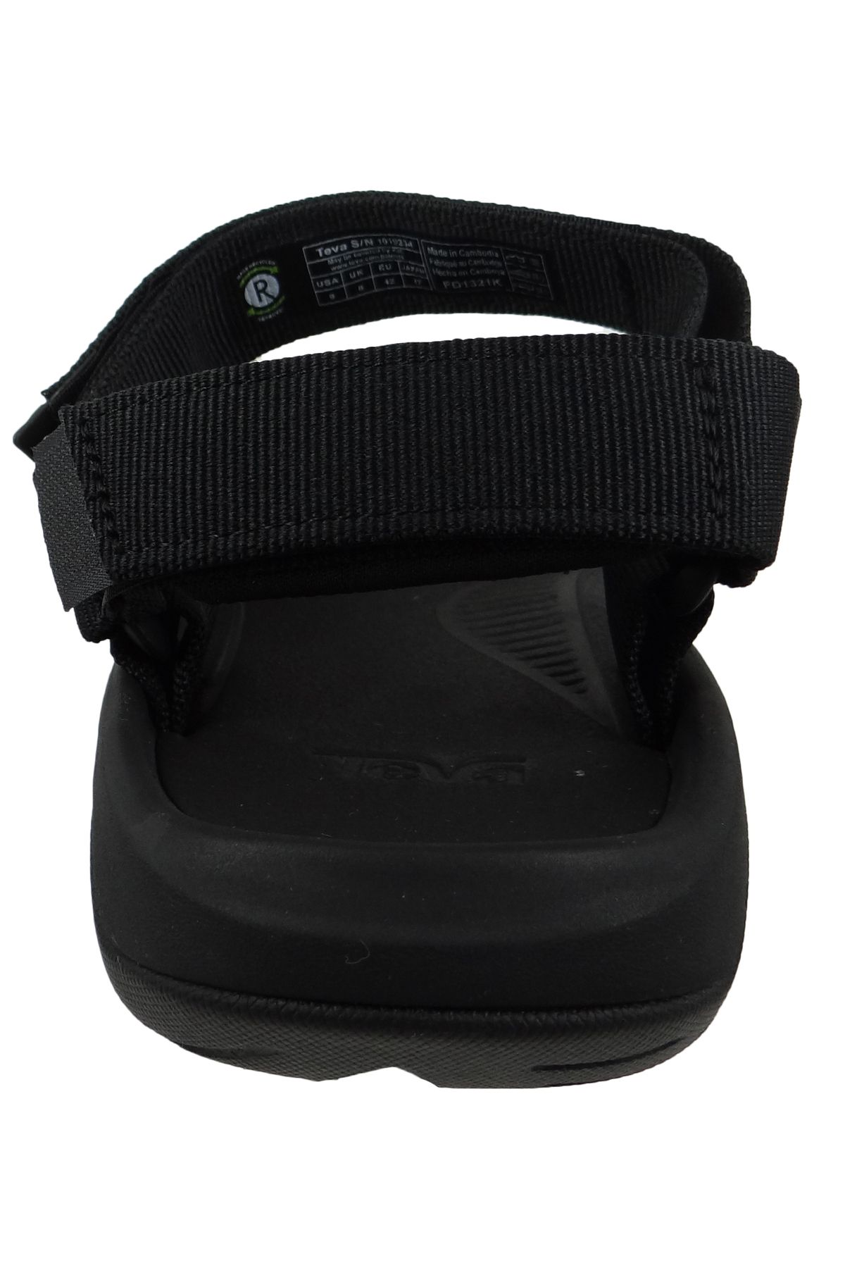 TEVA-Herren Trekking Sandalen Sandalen Wanderschuhe Hurricane XLT2 1019234 Schwarz BLK Black Polyester mi 4