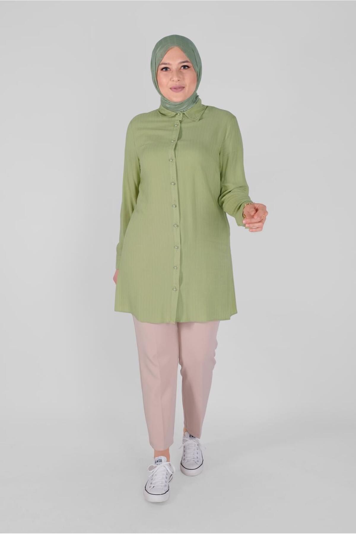 تونیک دکمه دوزی 20135 Alvina