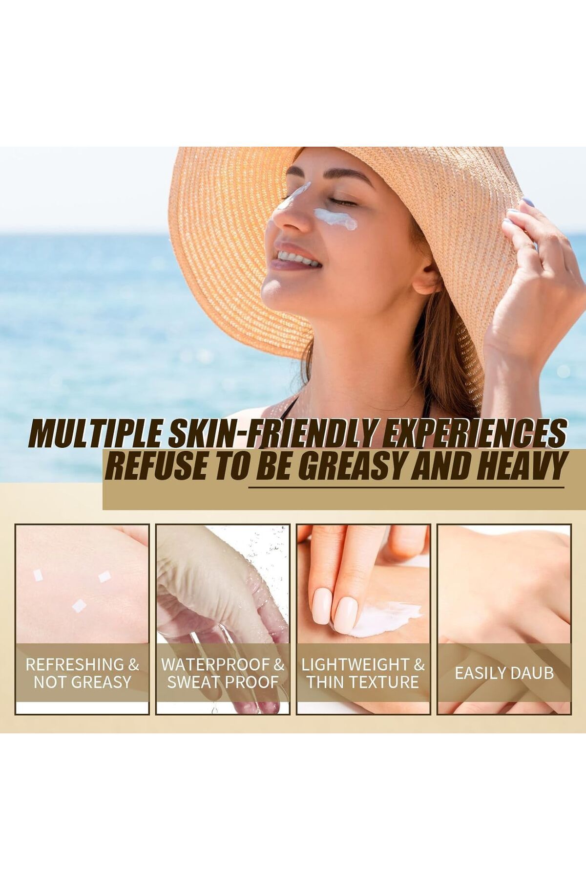Beauty of Joseon-Relief Sun Organic Sunscreen With Rice + Probiotics SPF50+ & PA++++ 50ml 6