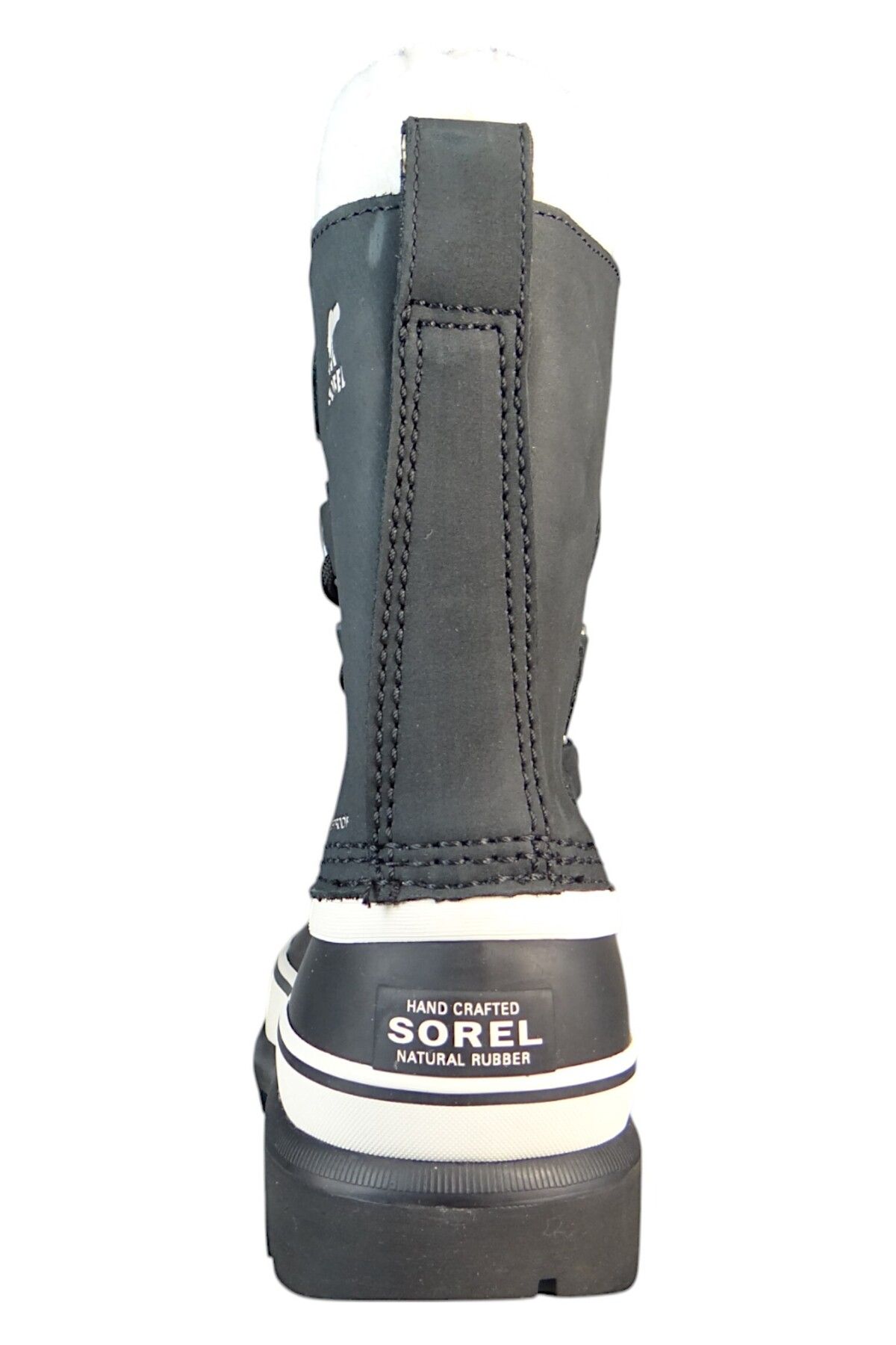 Sorel-Damen Stiefel Stiefel Winterschuhe Caribou WP 1003812 Schwarz 011 Black Stone Leder mit Sorel AeroT 5