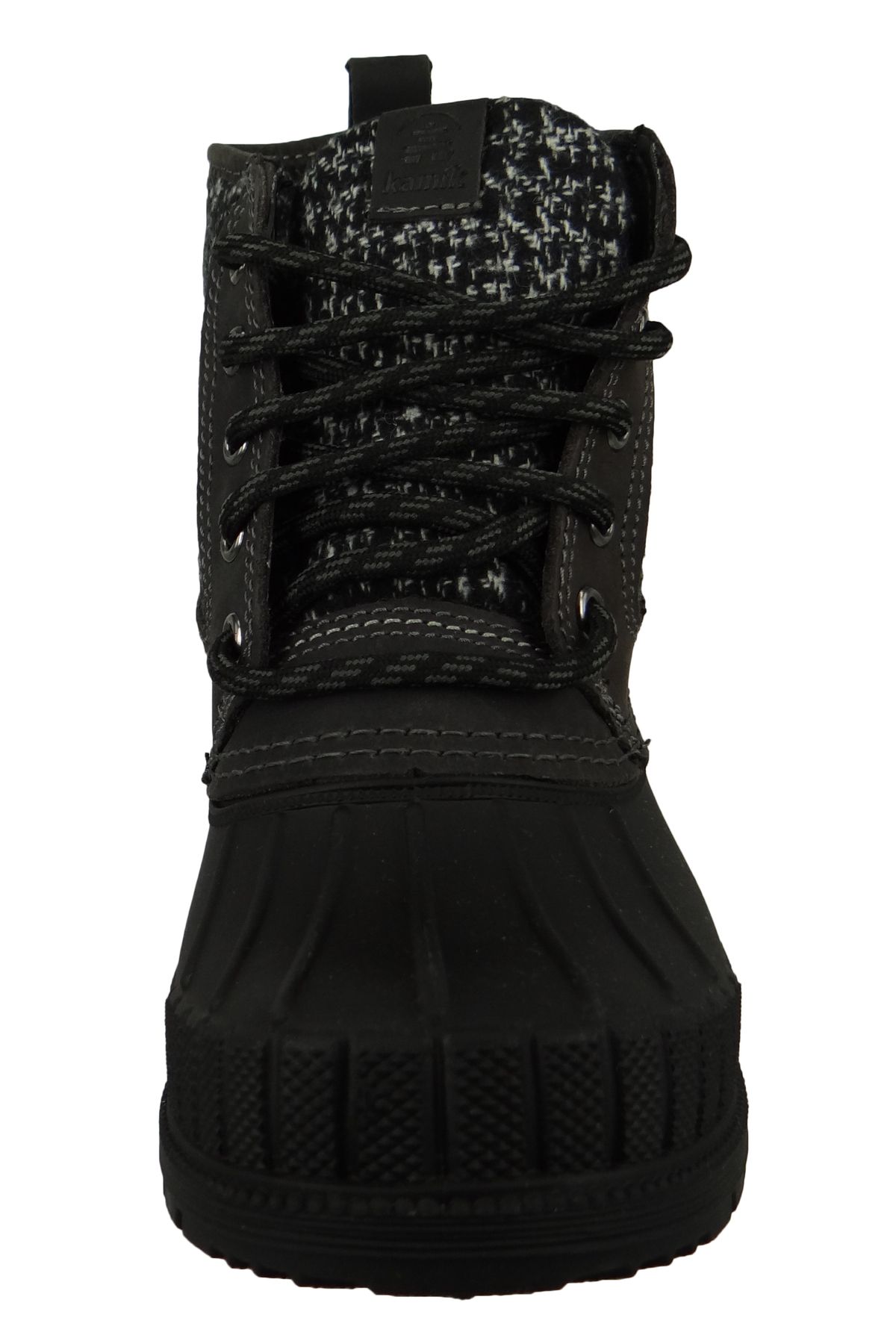 Kamik-Damen Winterstiefel Stiefel Winterschuhe Sienna Mid NK2293 Grau CHA Charcoal Leder/Synthetik mit EV 6