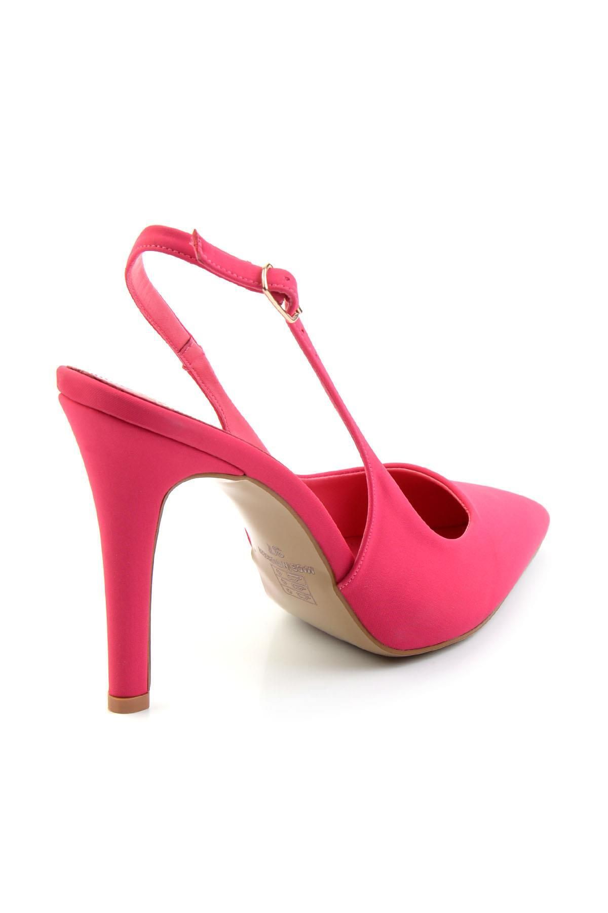Bambi-Fuchsia Women's Classic Heeled Shoes K01231437804 4