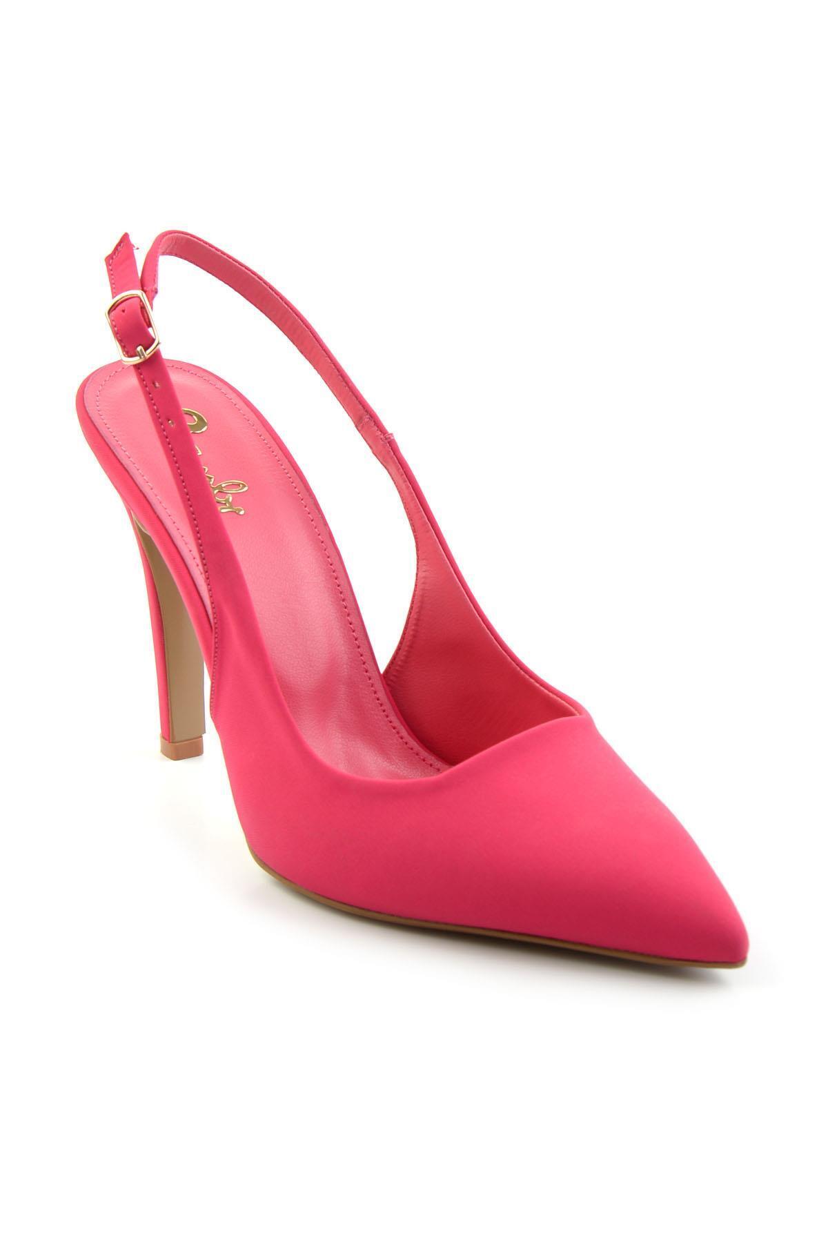 Bambi-Fuchsia Women's Classic Heeled Shoes K01231437804 3