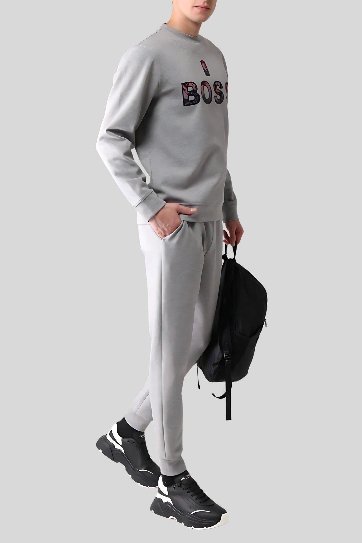 سویشرت مردانه HUGO BOSS X NBA WINDMILL مردانه'S GOODSHIRT GREY BOSS