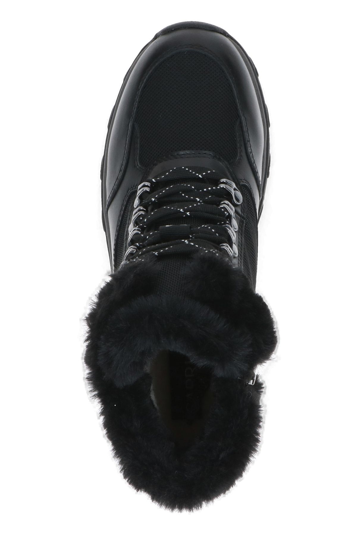 Caprice-Damen Elegante Stiefelette Winterschuhe Warm Gefüttert 9-26223-43 Schwarz 026 Black Nappa Leder Und 4