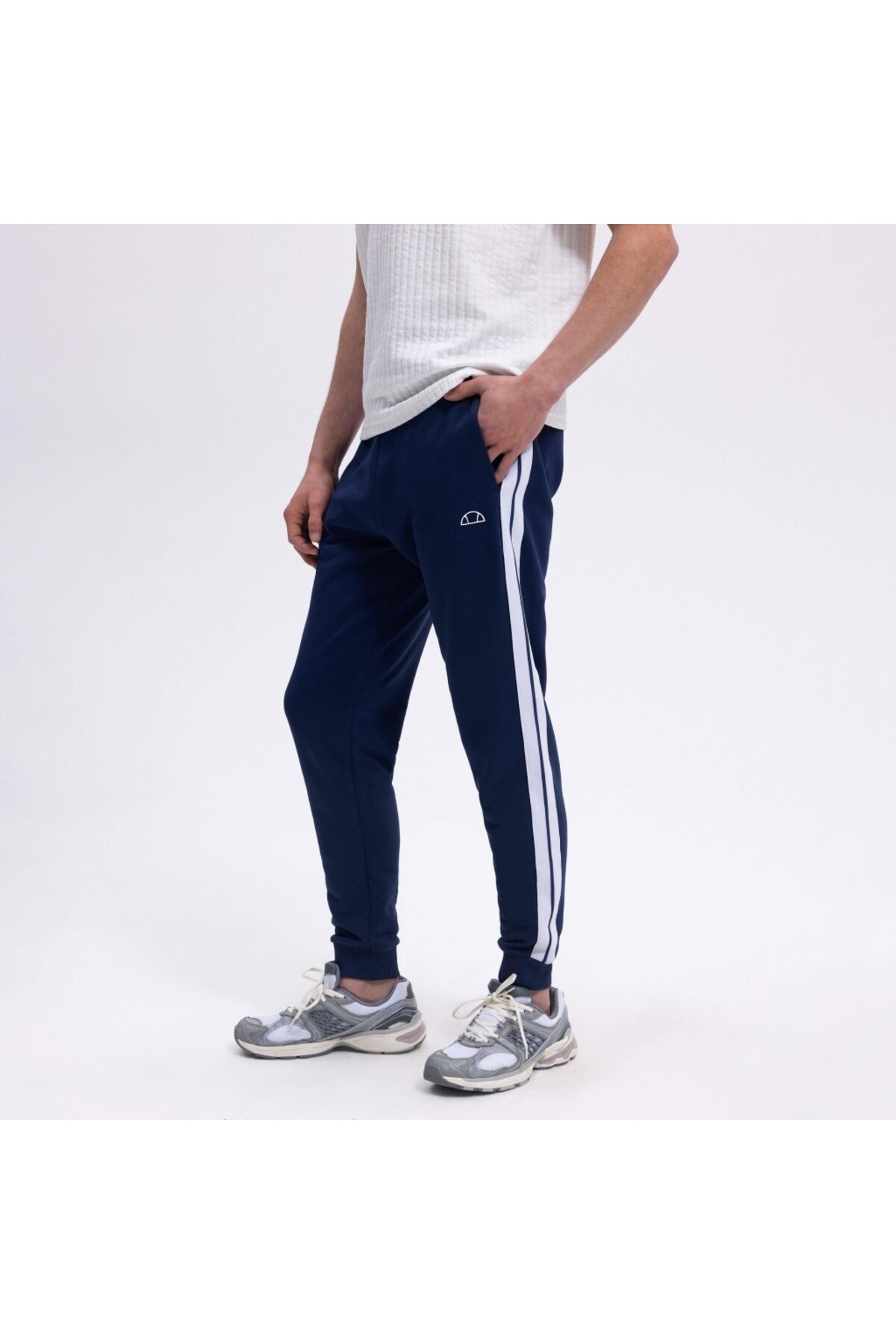 Men's Navy Blue Joggers EM363
