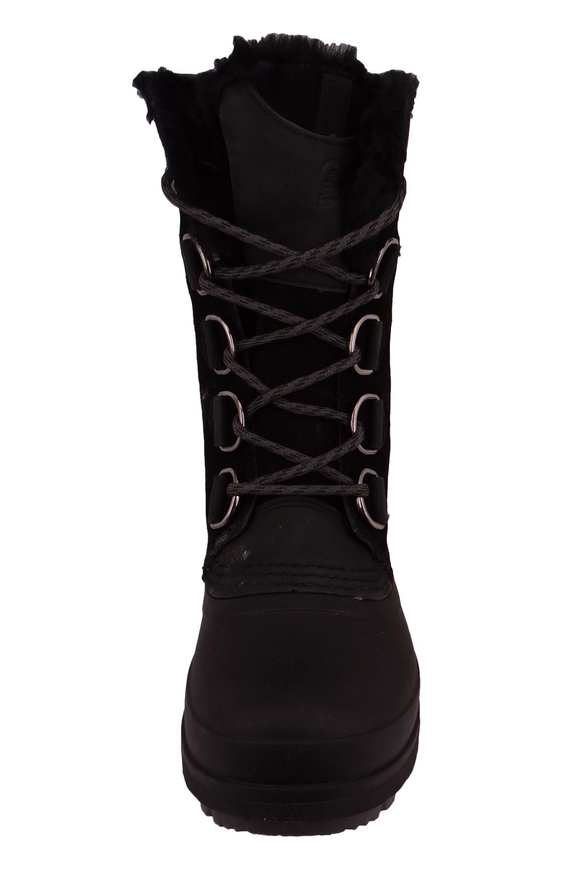Kamik-Damen Winterstiefel Stiefel Lauren WK2429 Schwarz BLK Black Leder/Synthetik mit RAVEN & EVA 6