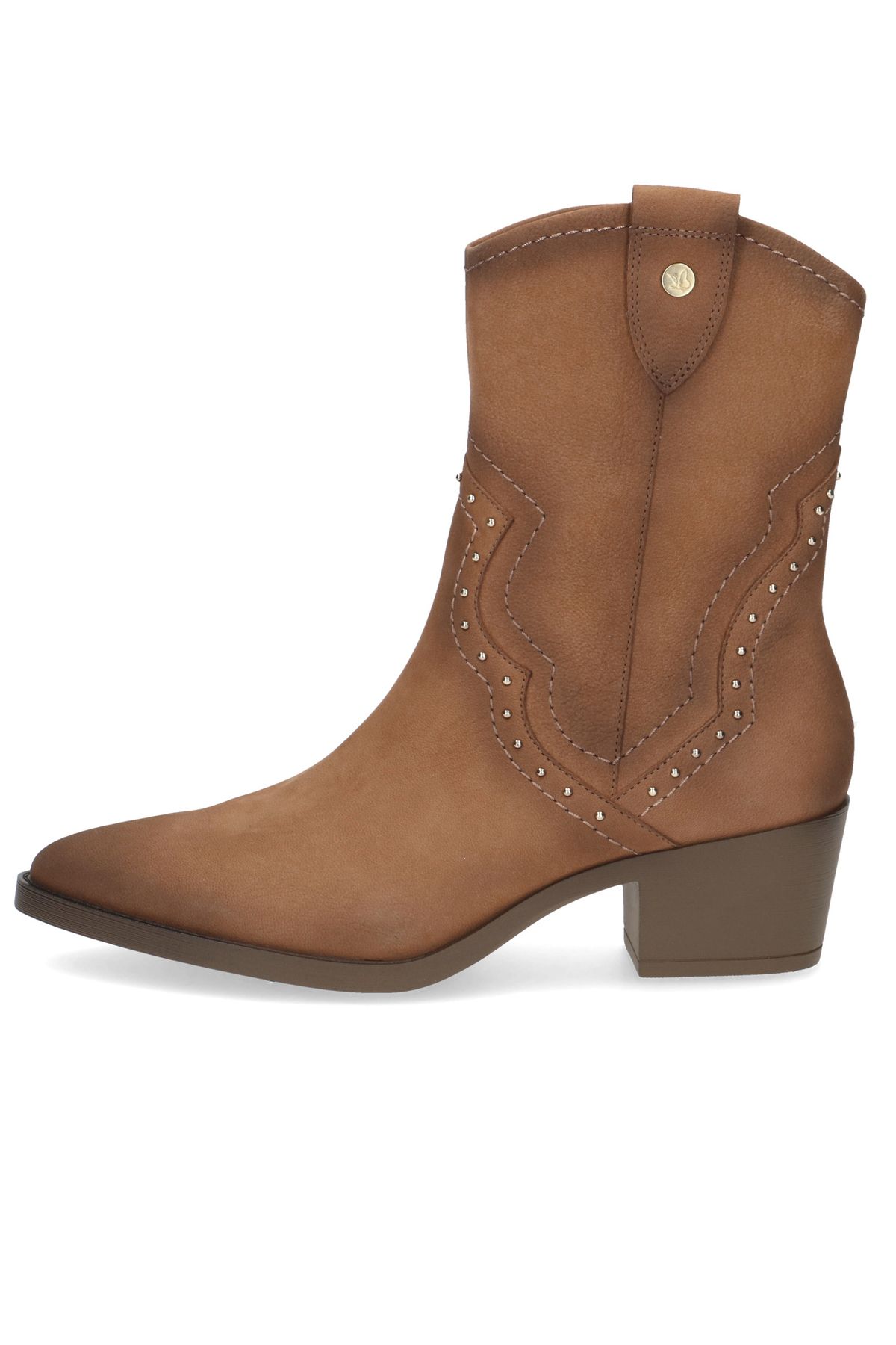 Caprice-Damen Elegante Stiefelette Western 9-25315-43 Braun 351 Camel Nubuc Leder Mit Cap Airmotion 3
