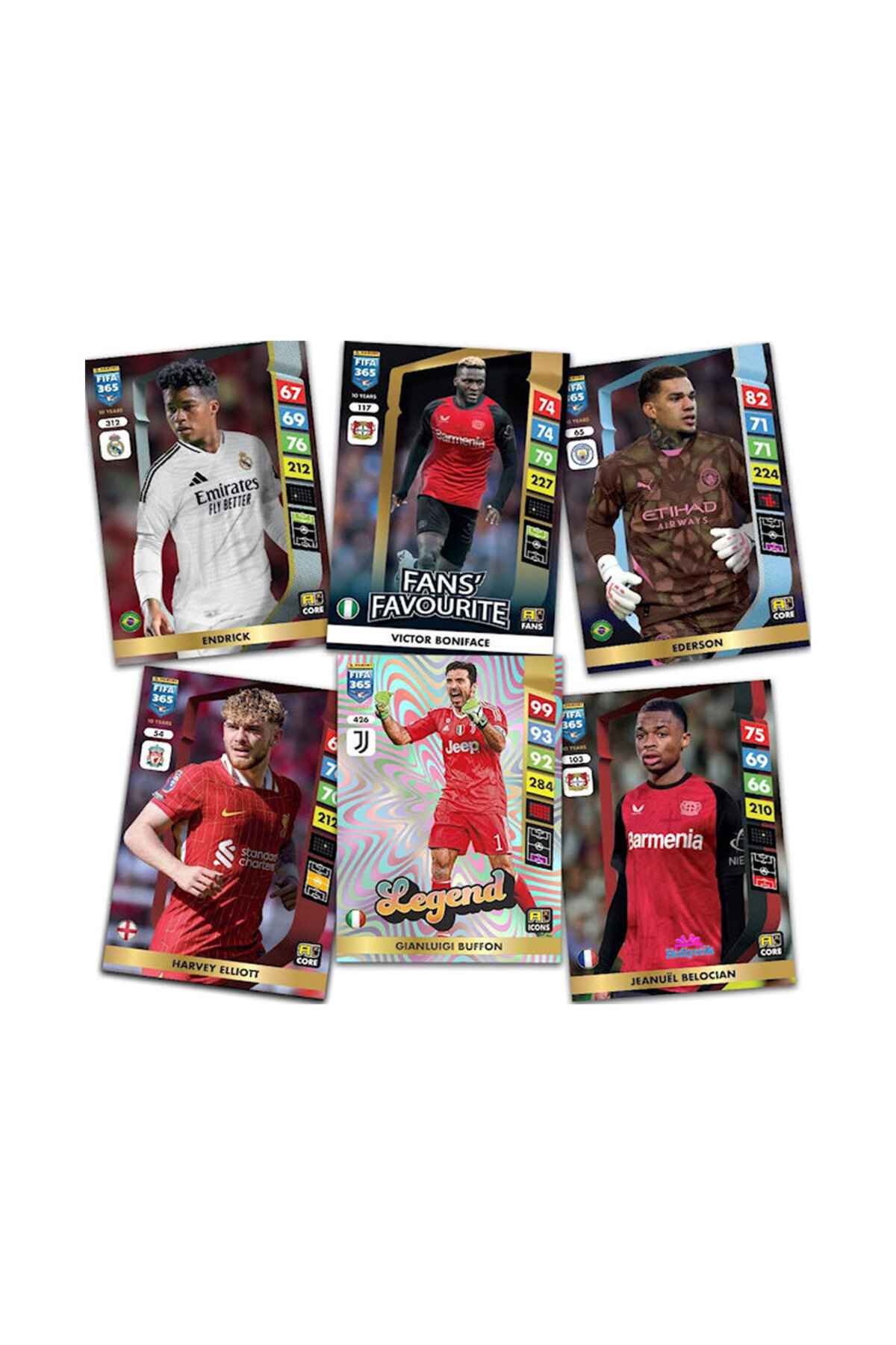 hediyecik FIFA 365 Adrenalyn XL 2025 Futbolcu Kartları Albümü Set fotoğrafı 3 (önizleme)