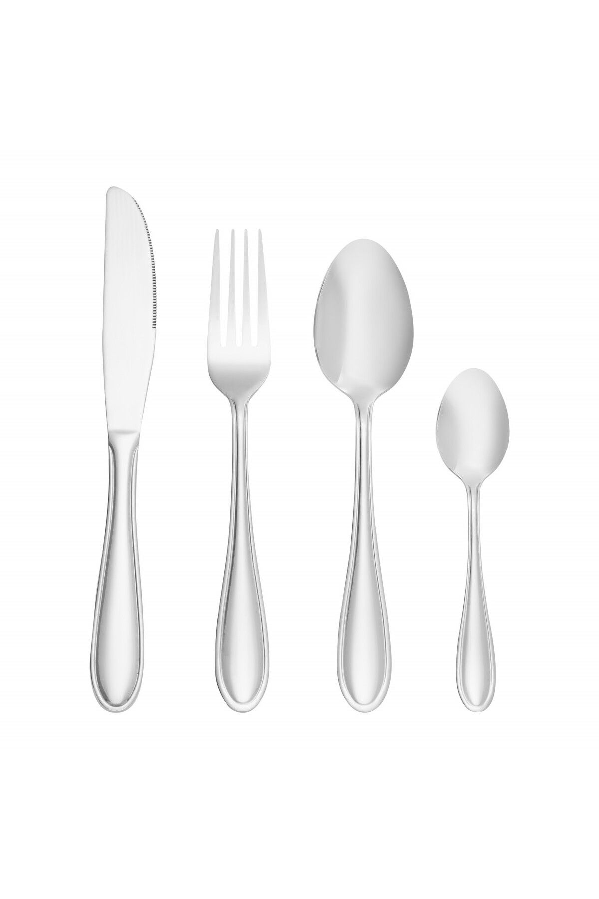 Ambition Set Tacamuri Inox, 24 Piese, 6 Persoane, Stilo - One Size