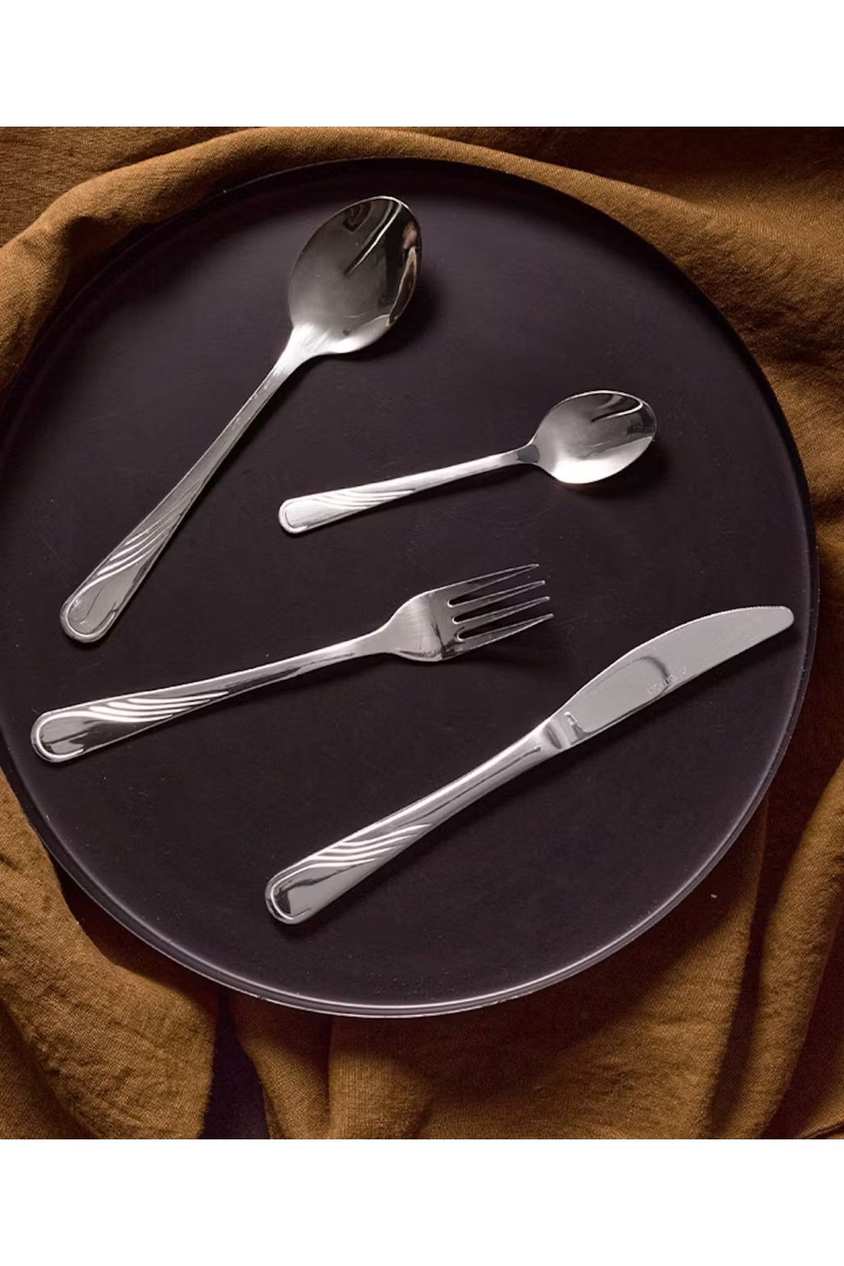Ambition Set Tacamuri Inox, 24 Piese, 6 Persoane, Napoli - One Size