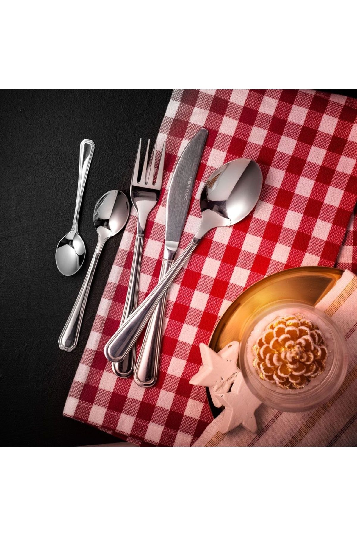 Ambition Set Tacamuri Inox, 24 Piese, 6 Persoane, Verona - One Size
