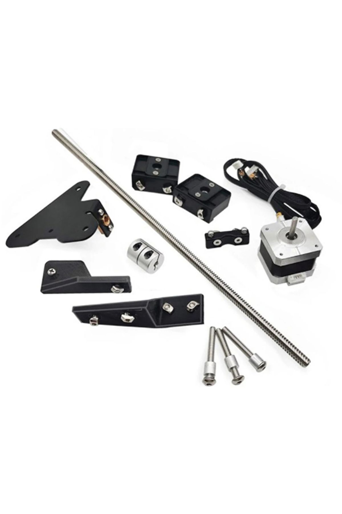 Lzjsee-Ender 3 Dual Z axis Upgrade Kit with Stepper Motor Lead Screw, Dual Z-axis Upgrades Kit for Ender... 6