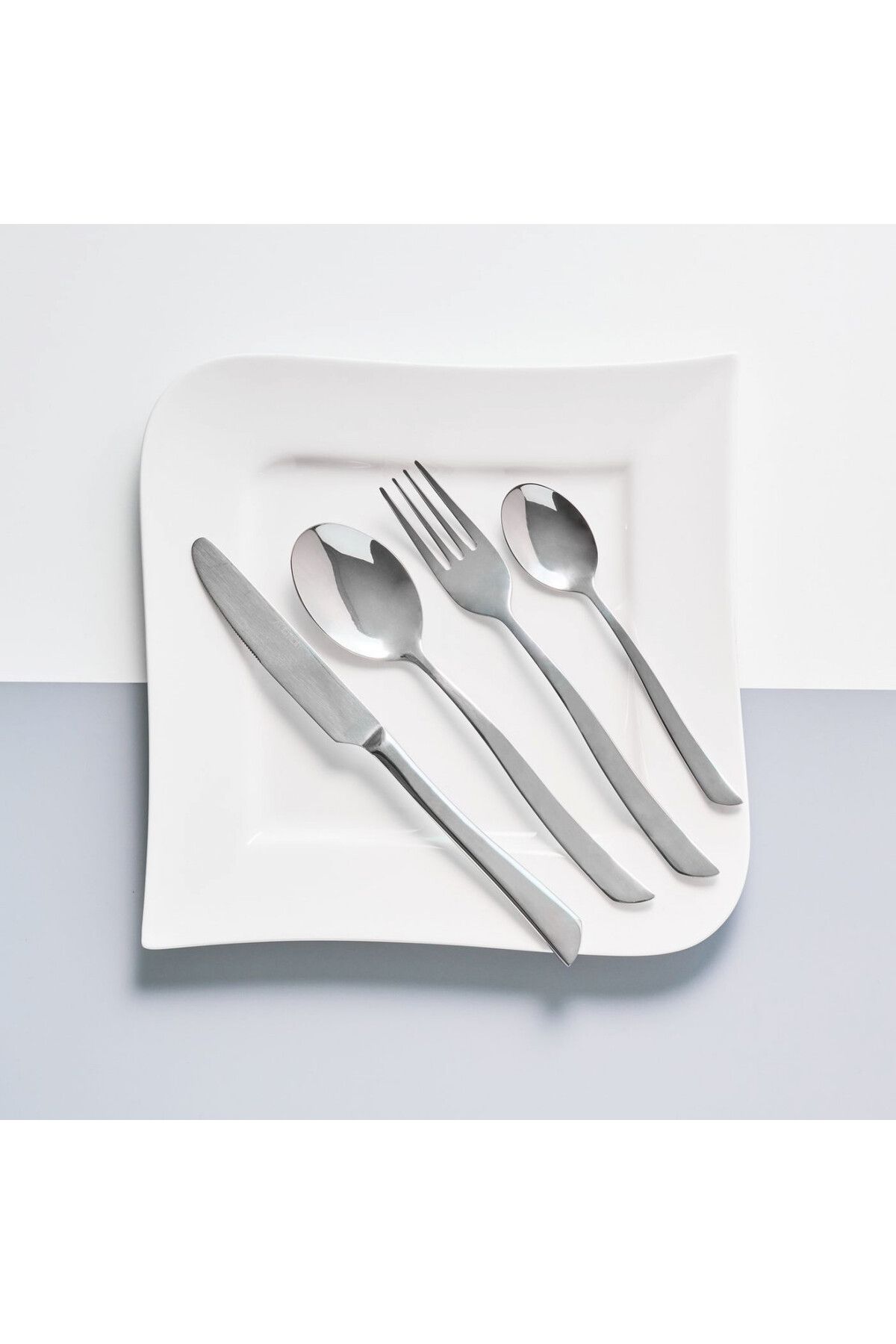 Ambition Set Tacamuri Inox, 24 Piese, 6 Persoane, Wave - One Size