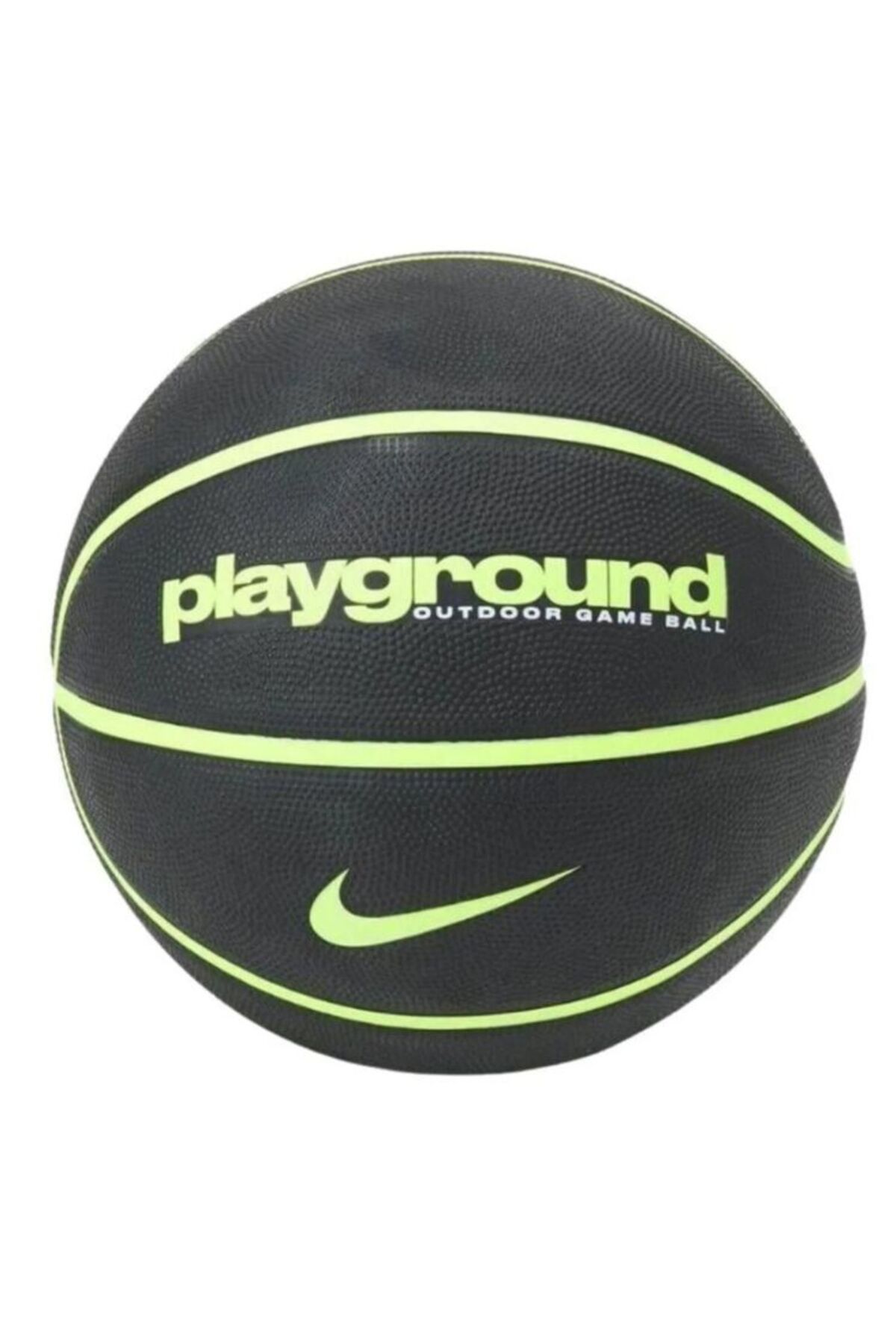 توپ بسکتبال مردانه و زنانه یونیسکس مشکی NIKE PLAYGROUND 8P GRAPHIC DEFLATED BASKETBALL BALL N.100.4371.060.07 Nike