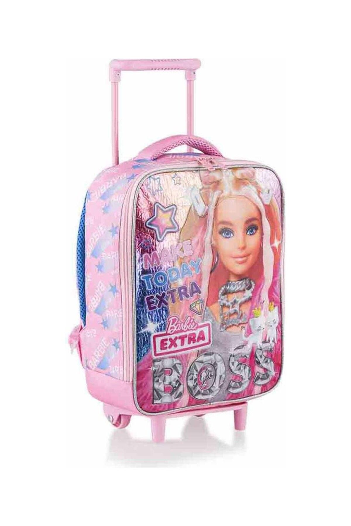 کیف مدرسه زنانه کیسه مهد کودک اضافی چچینلی و مداد باربی هدیه SULUK MATARA دارای مجوز Barbie