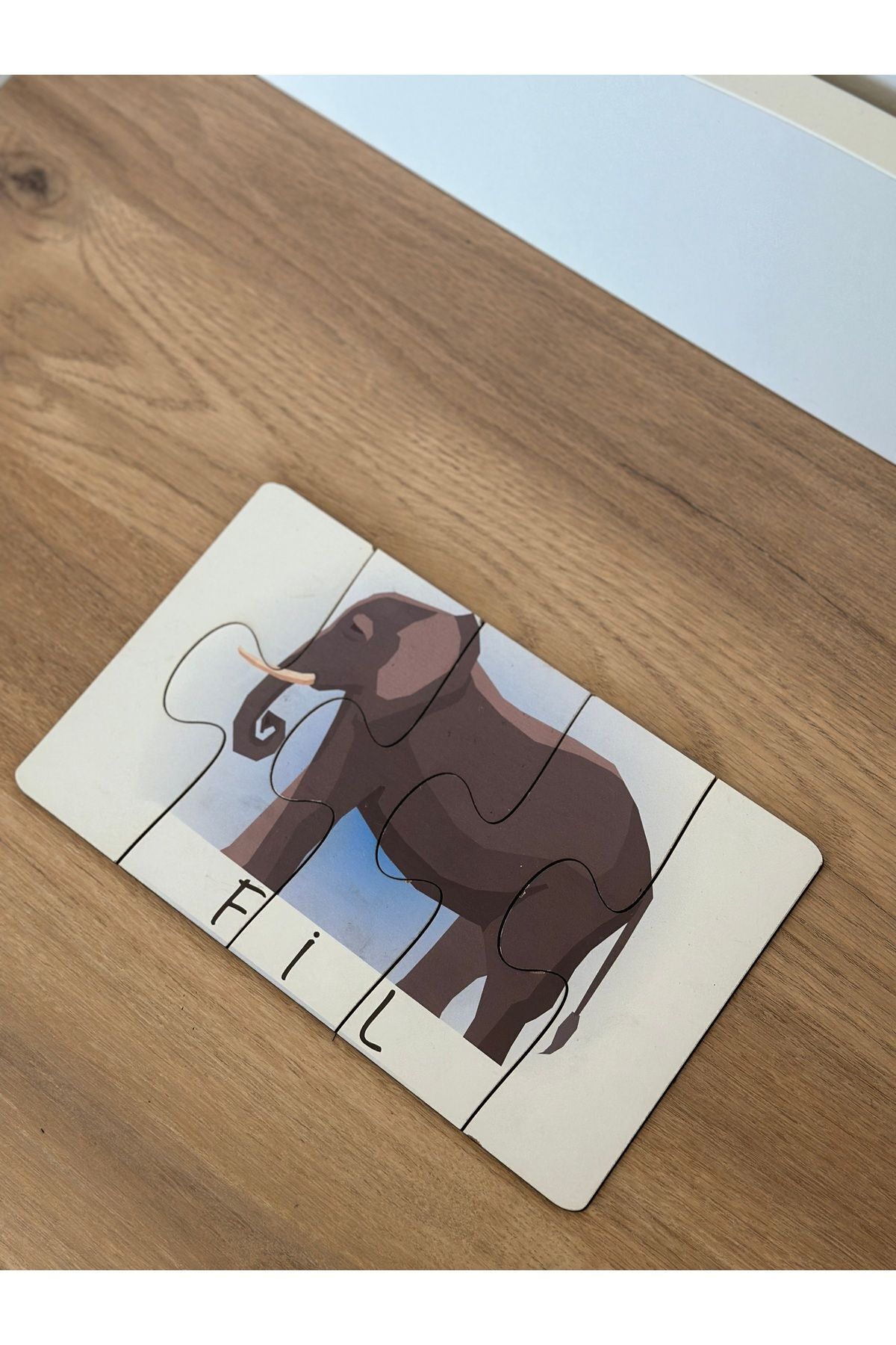 Karter İnovasyon Hayvanlar Öğrenme Eşleme Puzzle Kartı, Puzzle Eğitici Oyuncak, Montessori Eğitim Oyuncak, Motor Zeka fotoğrafı 3 (önizleme)