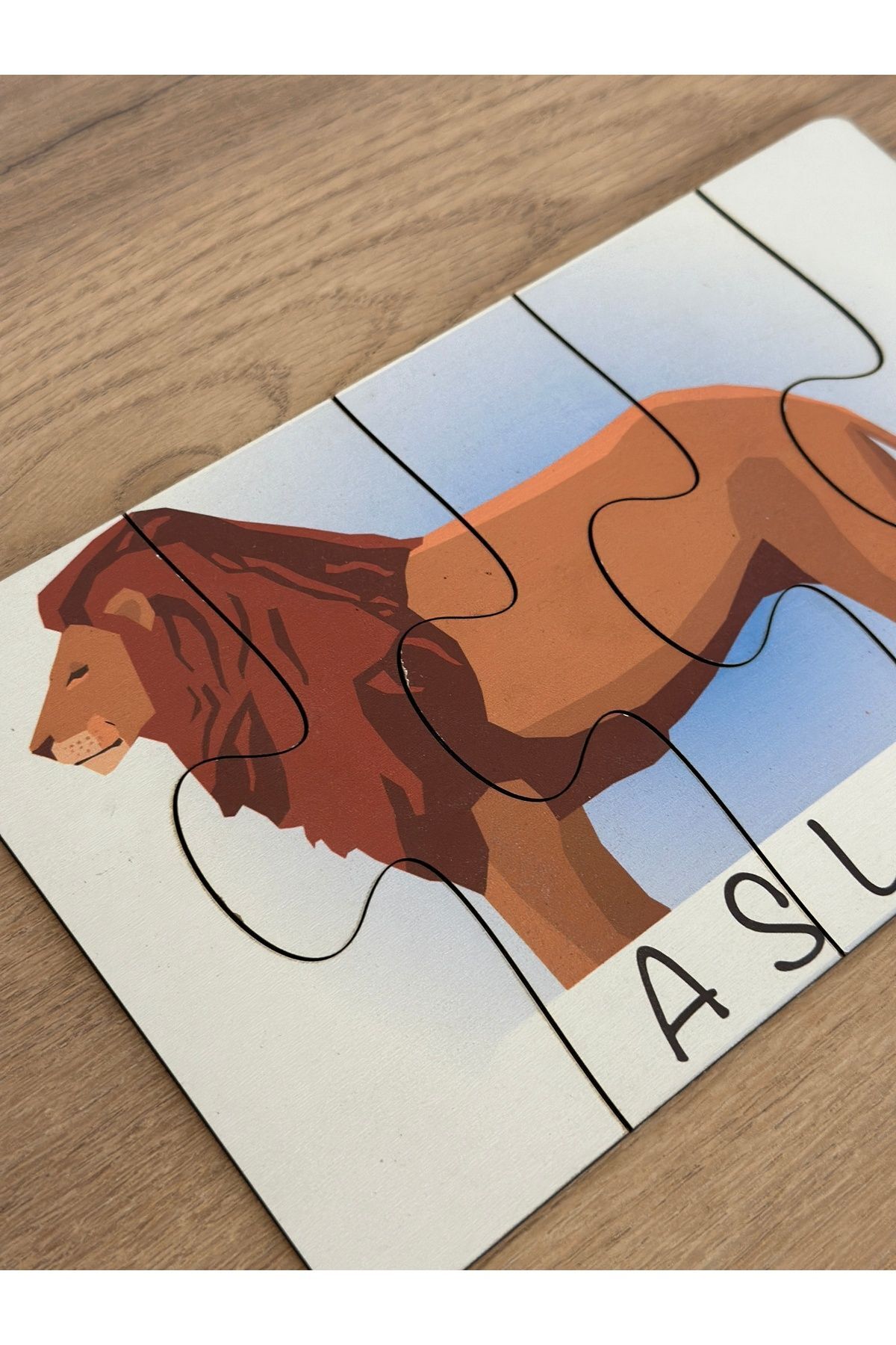 Karter İnovasyon Hayvanlar Öğrenme Eşleme Puzzle Kartı, Puzzle Eğitici Oyuncak, Montessori Eğitim Oyuncak, Motor Zeka fotoğrafı 4 (önizleme)