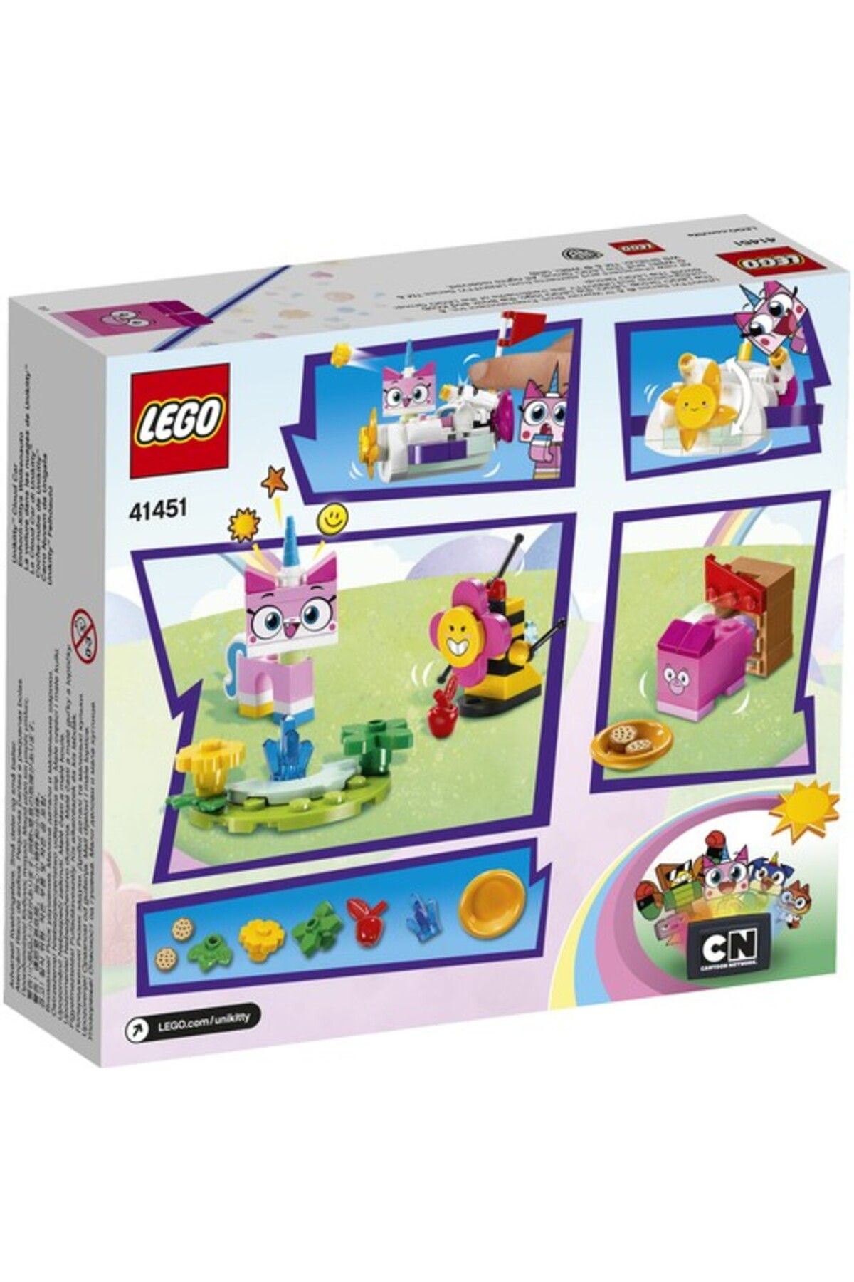 LEGO-حذاء Unikitty 41451 Cloud Bus 3