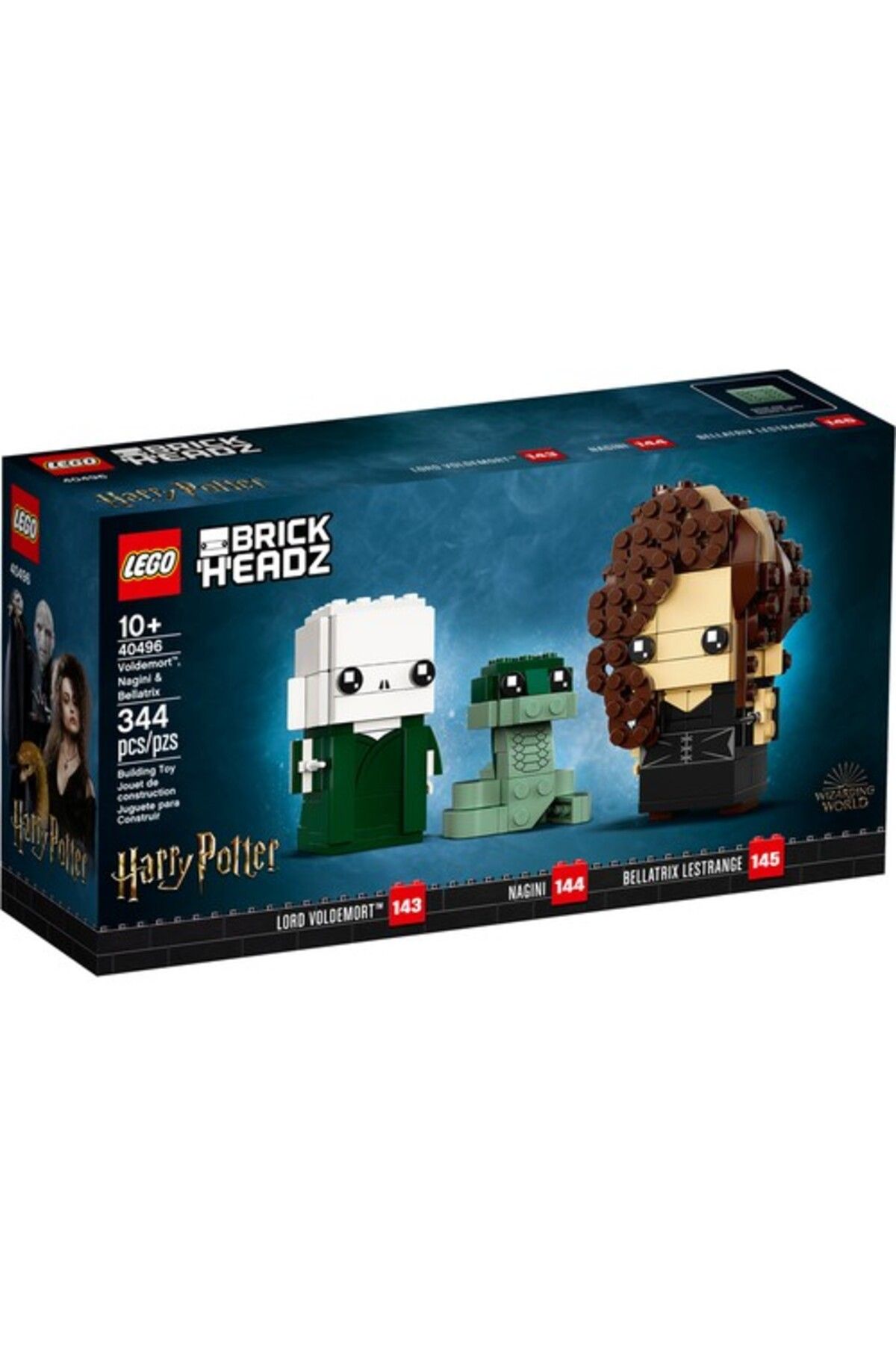 LEGO-Brickheadz 40496 Voldemort ™ - Stretch Set with Nagini and Bellatrix Characters 2