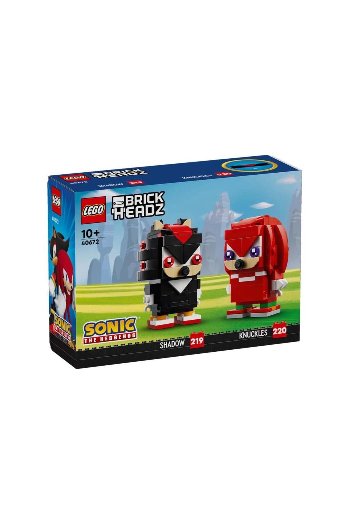 LEGO-BrickHeadz 40672 - Knuckles and Shadow New Model963583 1