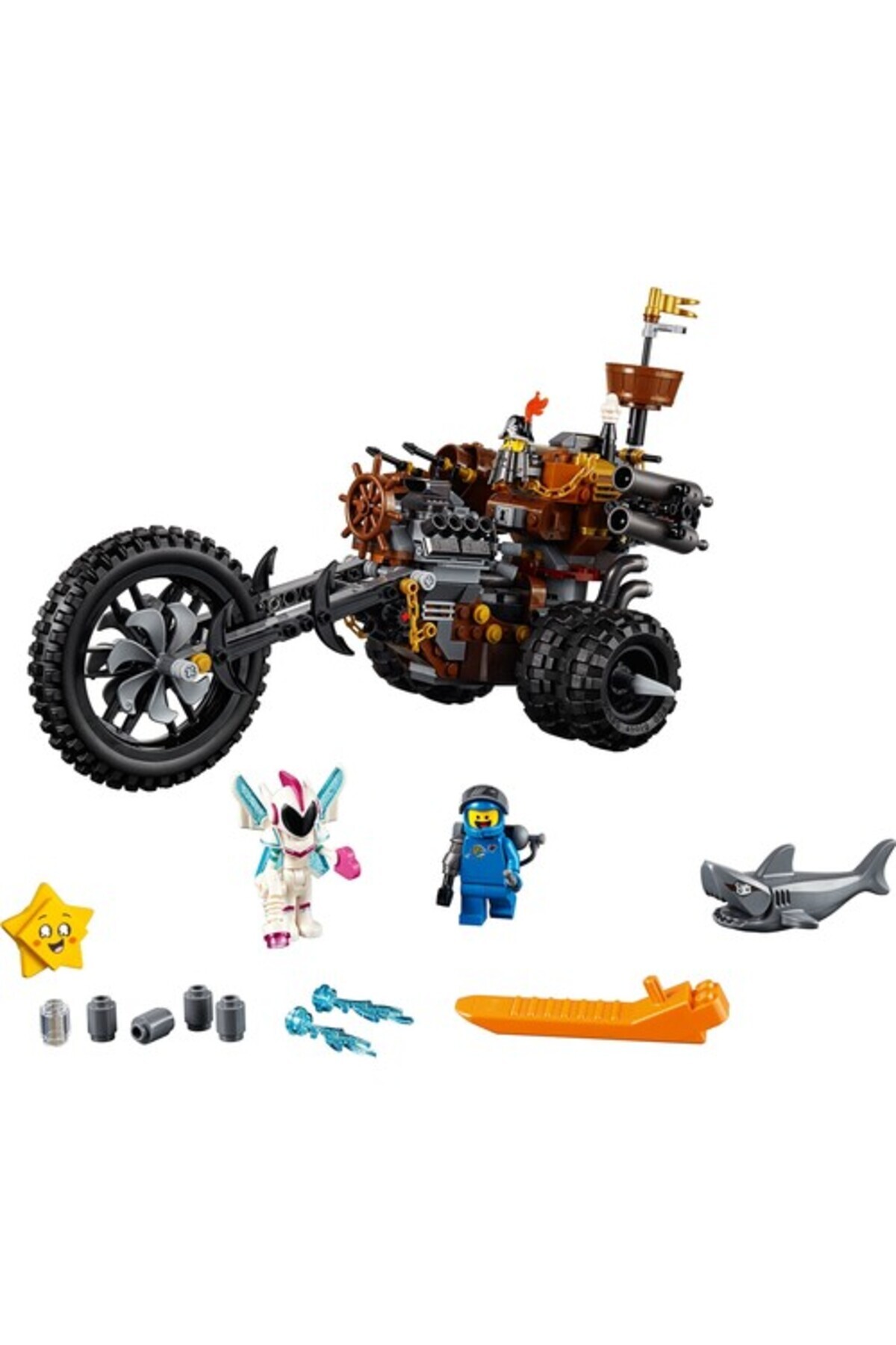 فیلم ۷۰۸۳۴ موتورسیکلت سه‌چرخهٔ متال‌بیردز هیوی متال