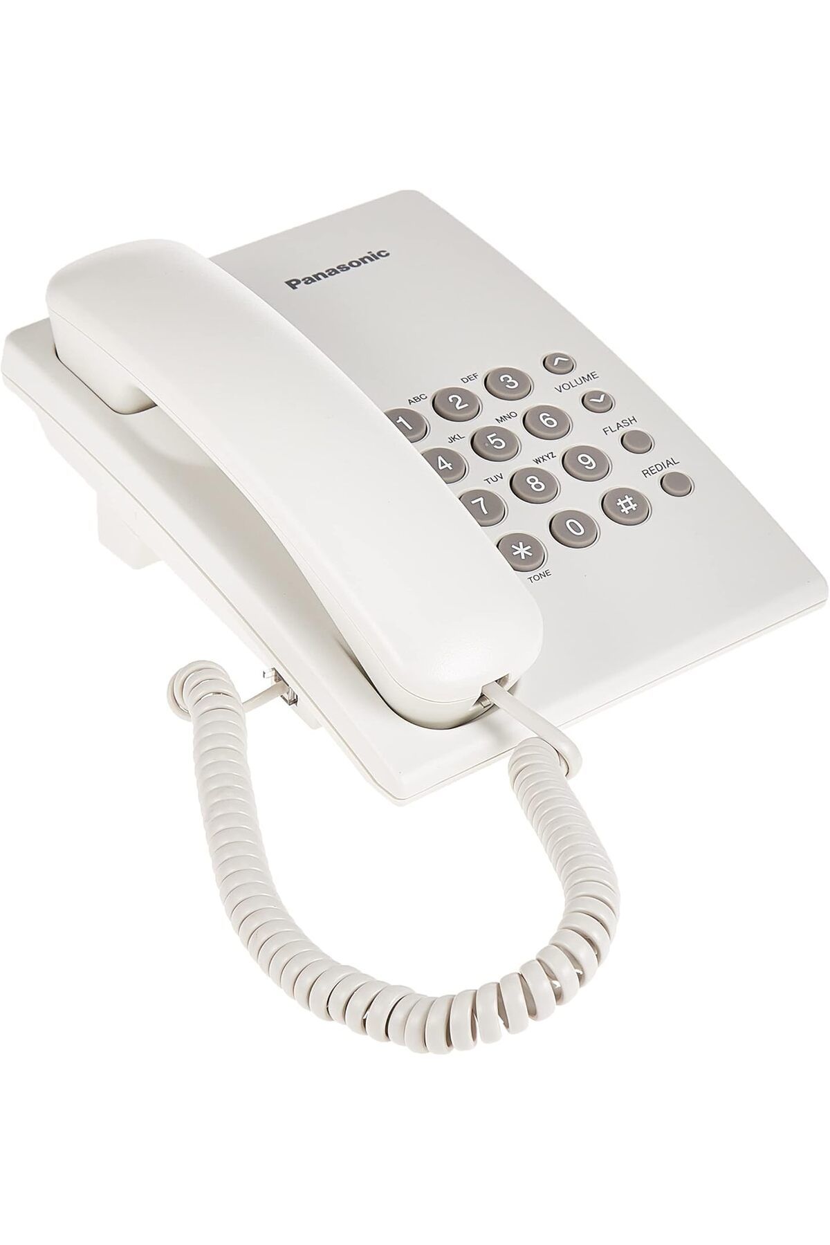 PANASONIC-هاتف أرضي سلكي - أبيض (ماليزيا) - Kx-ts500 2