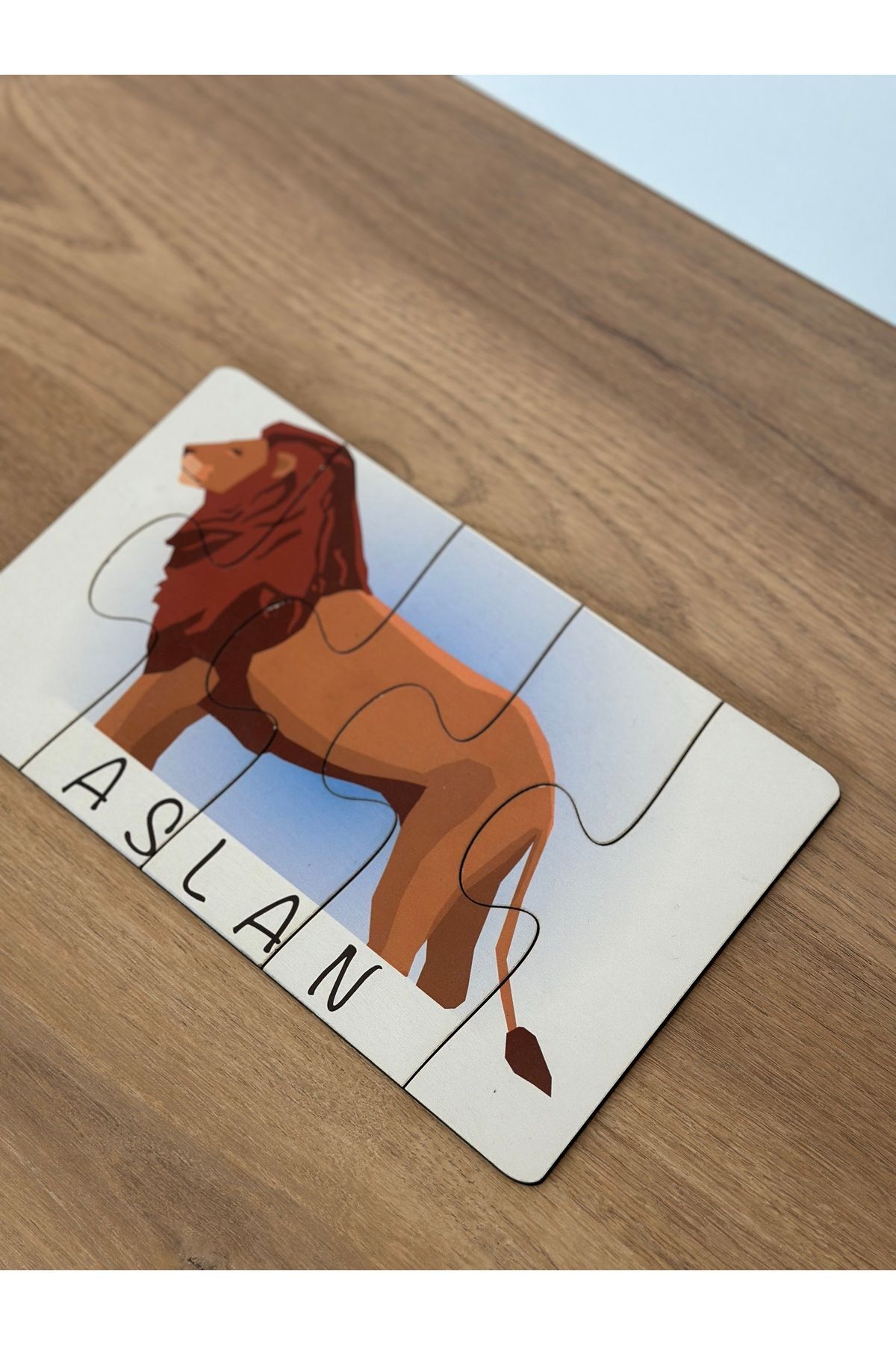 Karter İnovasyon Hayvanlar Öğrenme Eşleme Puzzle Kartı, Puzzle Eğitici Oyuncak, Montessori Eğitim Oyuncak, Motor Zeka fotoğrafı 3 (önizleme)