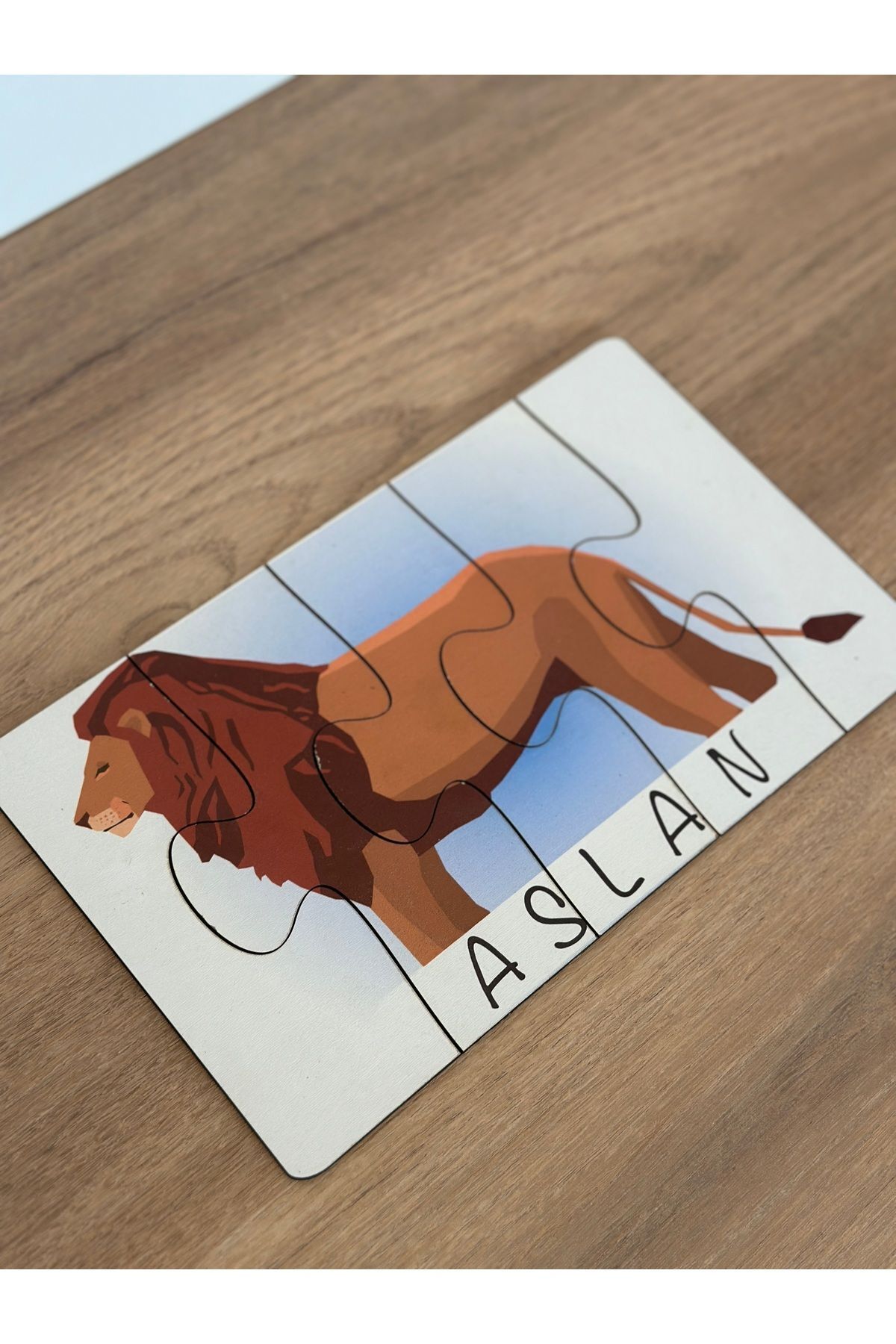 Karter İnovasyon Hayvanlar Öğrenme Eşleme Puzzle Kartı, Puzzle Eğitici Oyuncak, Montessori Eğitim Oyuncak, Motor Zeka fotoğrafı 2 (önizleme)