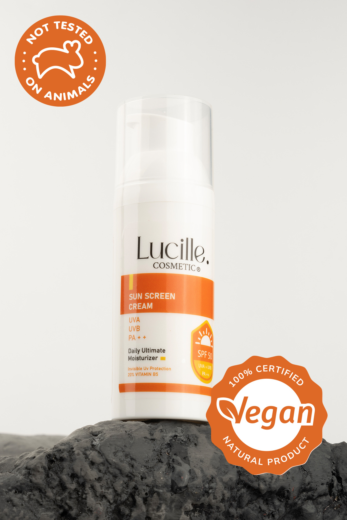 Lucille-Sun Cream 50 Spf -Uva+Uvb (Special Vitamin B5 Content) - 50 ml 3