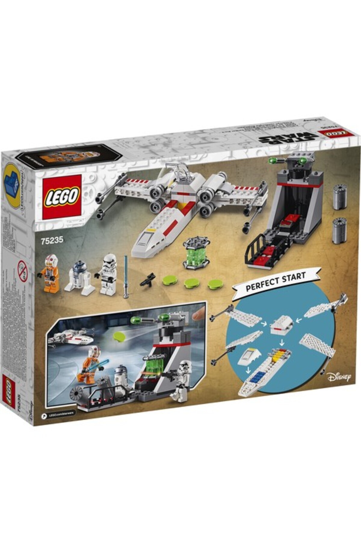 جنگ ستارگان ۷۵۲۳۵ هواپیمای جنگی ایکس-ویینگ: پرواز بر فراز ترنچ