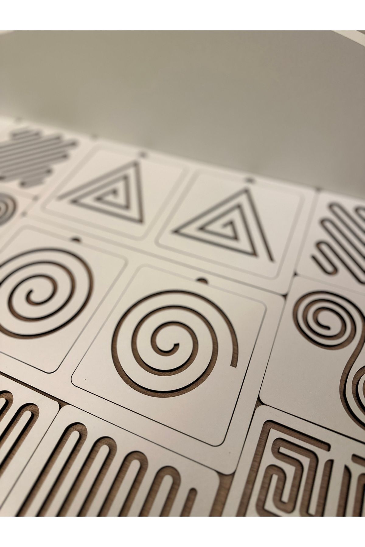 Karter İnovasyon Simetrik Şekiller Çizgi Çalışma Seti, Eğitici Oyuncak, Montessori Eğitim Oyuncak, Motor Zeka Oyun fotoğrafı 2 (önizleme)