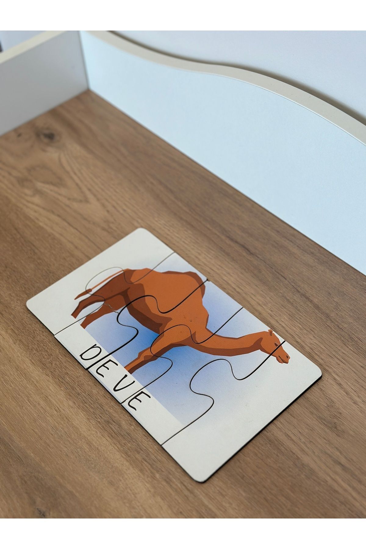 Karter İnovasyon Hayvanlar Öğrenme Eşleme Puzzle Kartı, Puzzle Eğitici Oyuncak, Montessori Eğitim Oyuncak, Motor Zeka fotoğrafı 2 (önizleme)