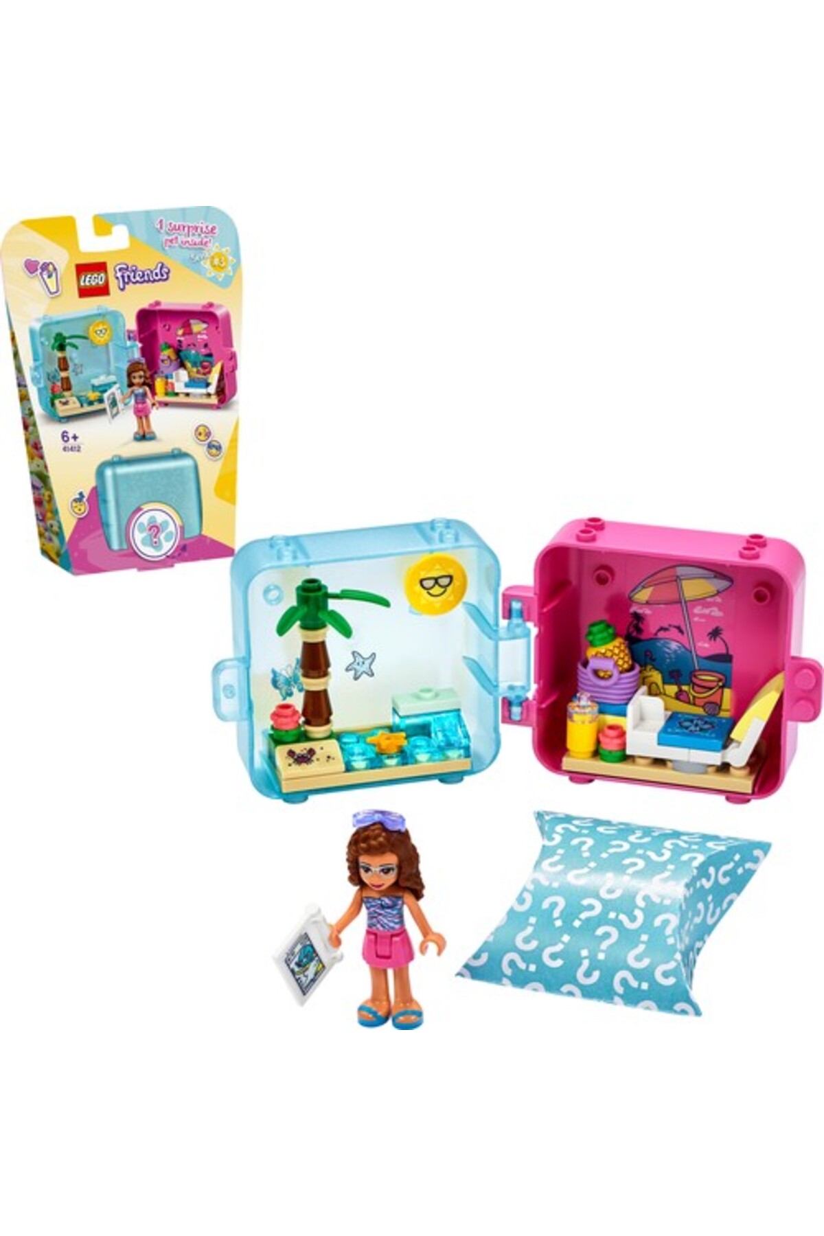 دوستان ۴۱۴۱۲ مکعب بازی تابستانی اولیویا