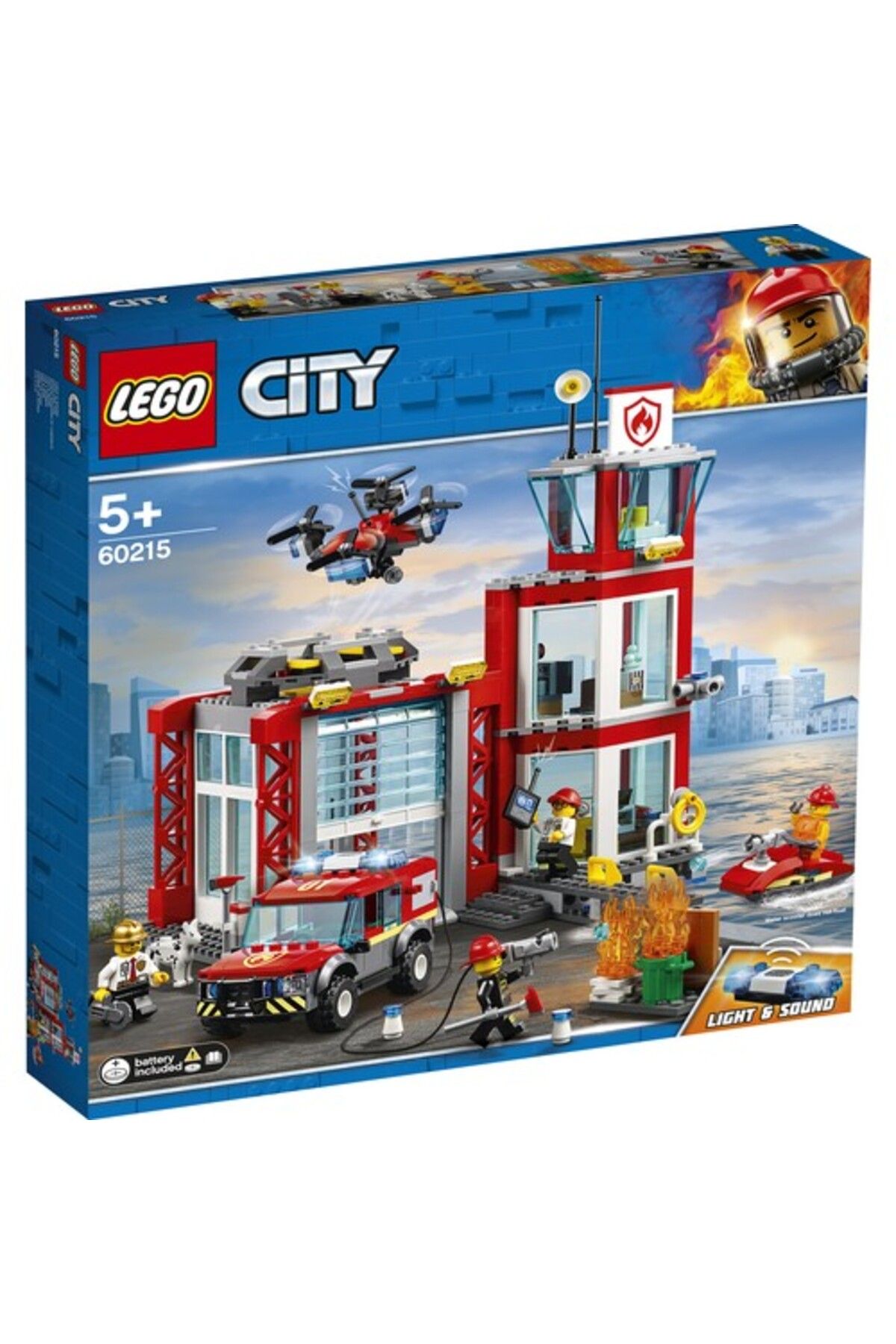LEGO-محطة إطفاء المدينة 60215 4