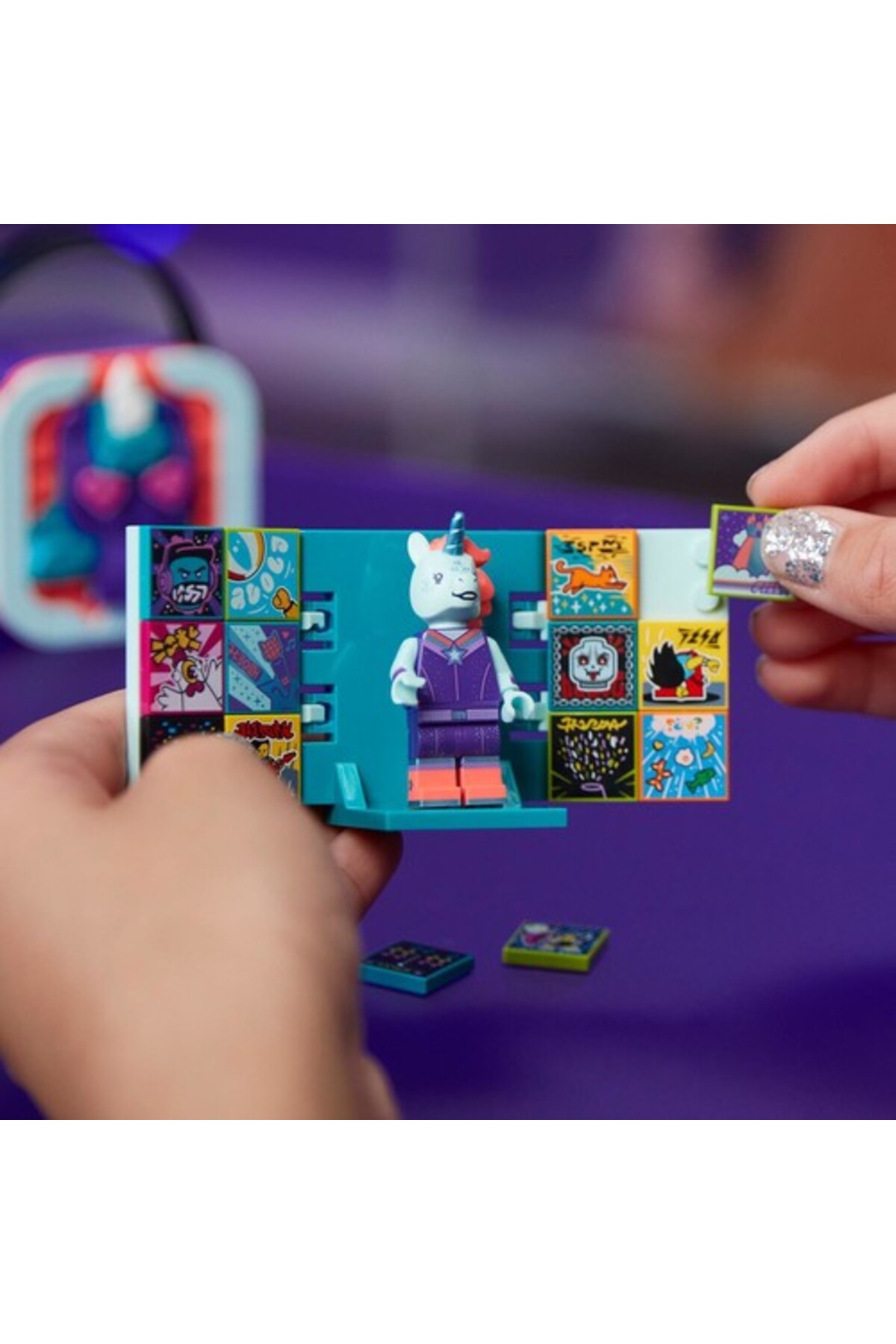 ۴۳۱۰۶ لگو ® ویدیو ™ یونی‌کورن دی‌جی بیت‌باکس / ۸۴ قطعه / بالای ۷ سال لگو و اسباب‌بازی ساختنی